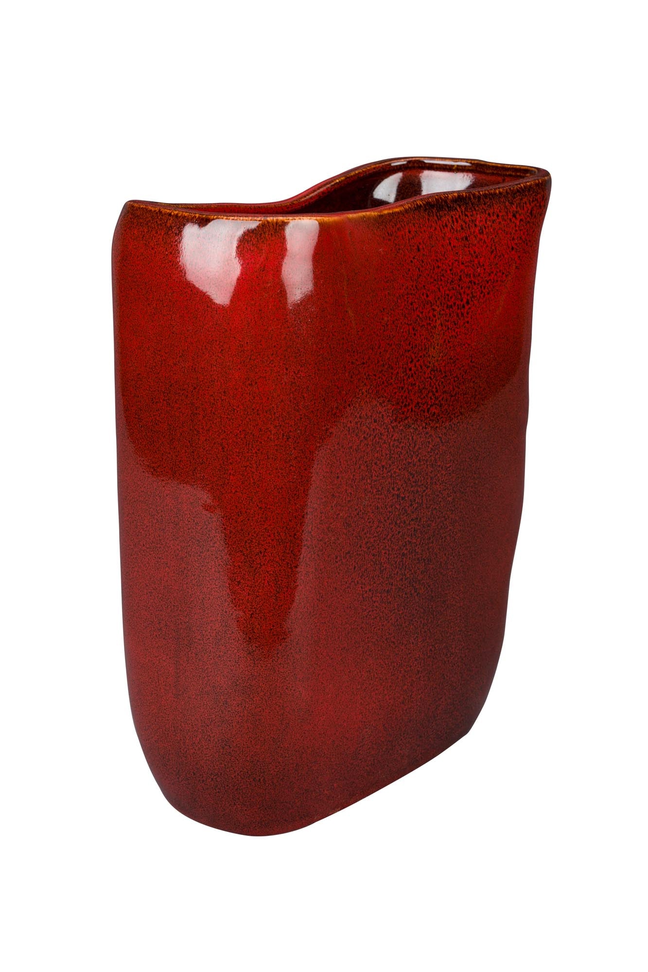 Elegante Keramikvase Edna M von Dutchbone: zeitloses Design, vielseitig, ideal für Blumenarrangements, stilvoller Blickfang.
