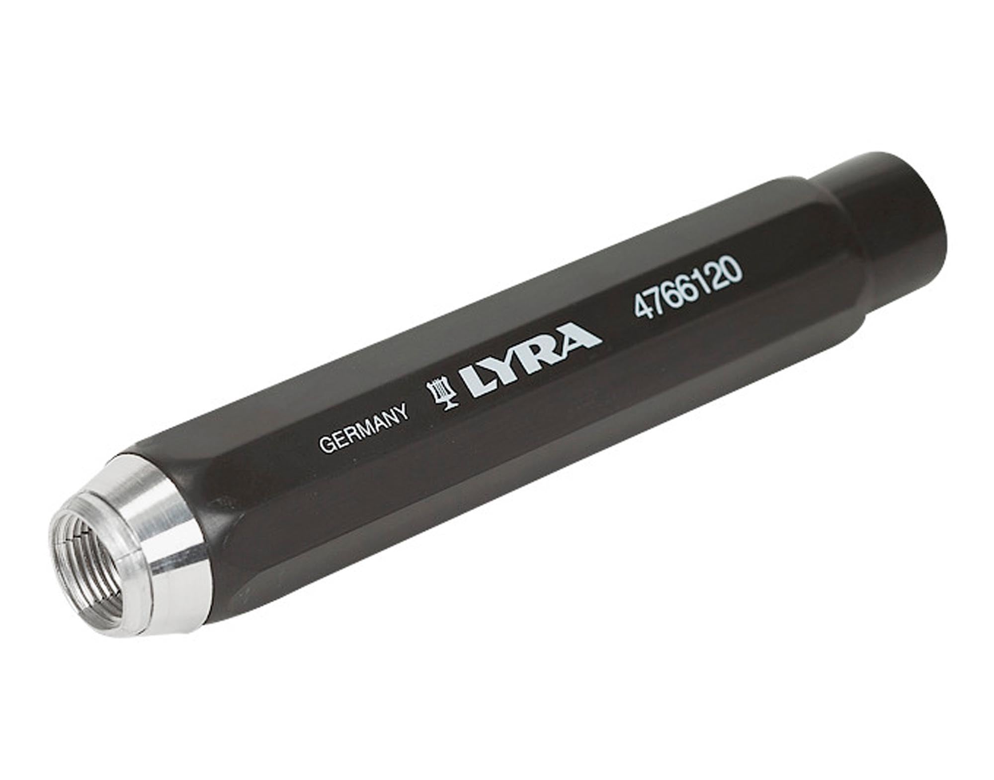 LYRA Kreidehalter 7166 schwarz achteckig in präsentiert im Onlineshop von KAQTU Design AG. Büromaterial ist von LYRA
