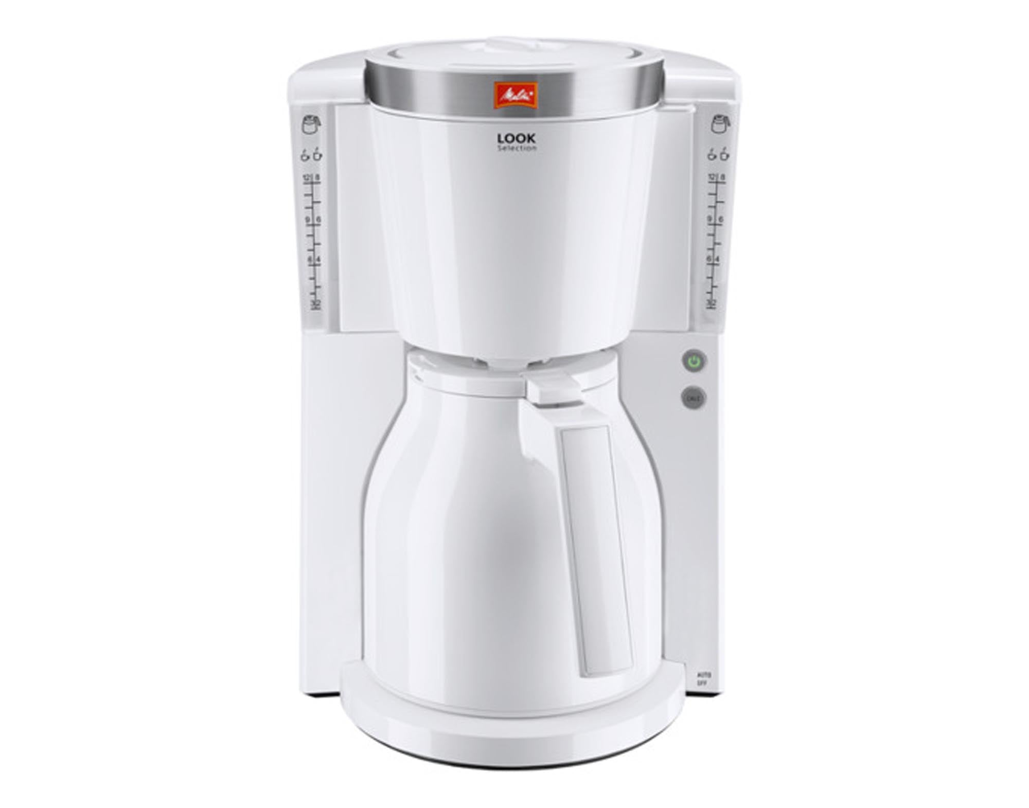 MELITTA Look Therm Selection: Elegante Kaffeemaschine mit stilvollem Design, Thermokanne und praktischen Funktionen für aromatischen Kaffee.