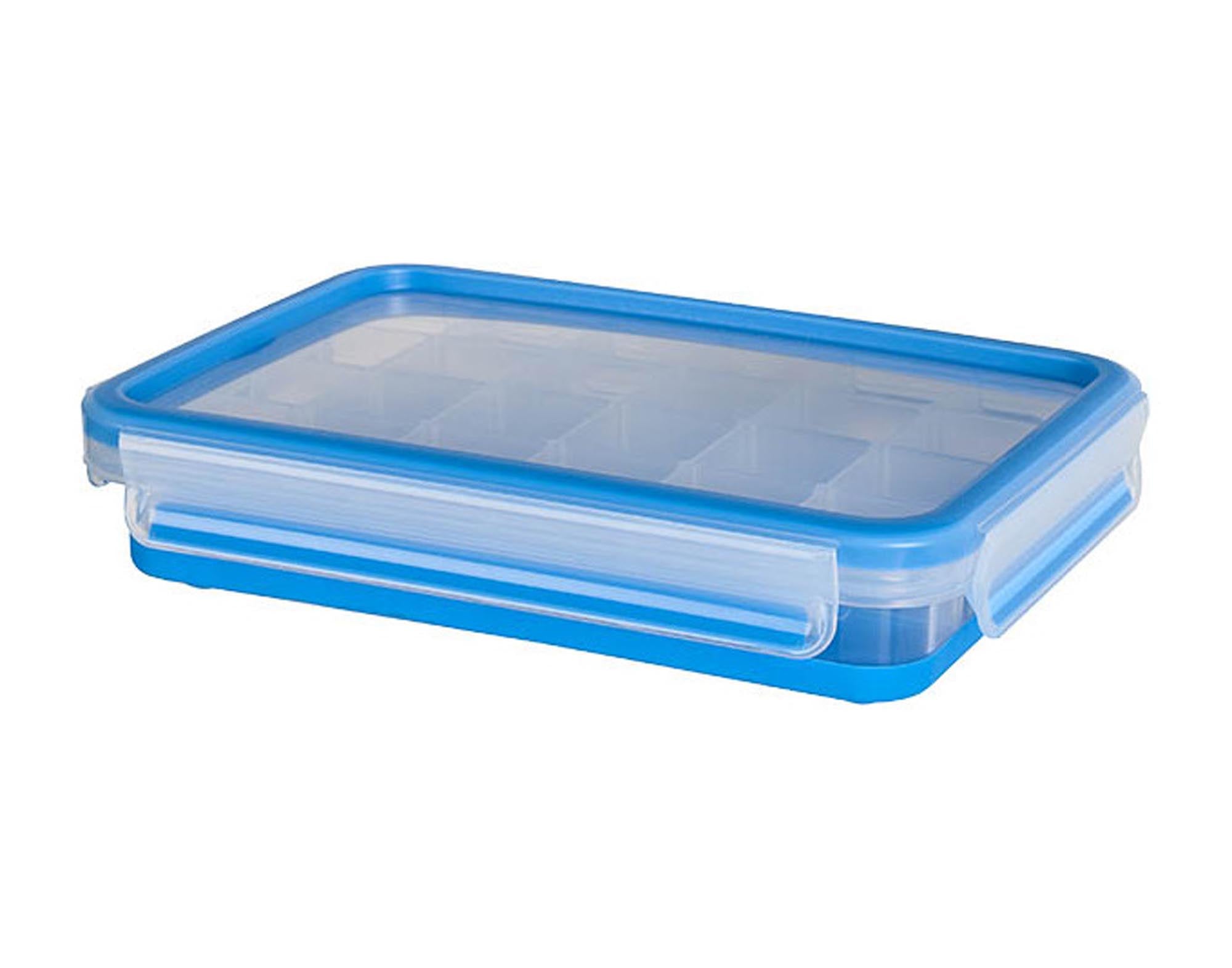 Die EMSA Eiswürfelbox Clip & Close ist ideal für Cocktails. Sie bietet hygienische, frische Eiswürfel, ist BPA-frei, spülmaschinenfest und platzsparend.