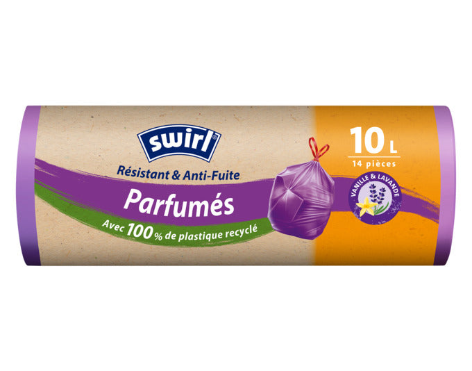 SWIRL Abfallsäcke Vanille Lavendel 10 in präsentiert im Onlineshop von KAQTU Design AG. Reinigung & Wäsche ist von SWIRL