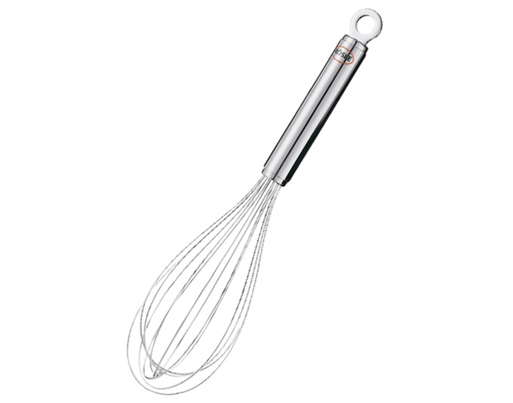 Entdecken Sie den RÖSLE Schneebesen mit 12 Drähten, 17 cm lang. Ideal zum Aufschlagen, Vermengen und für beste Ergebnisse in der Küche.