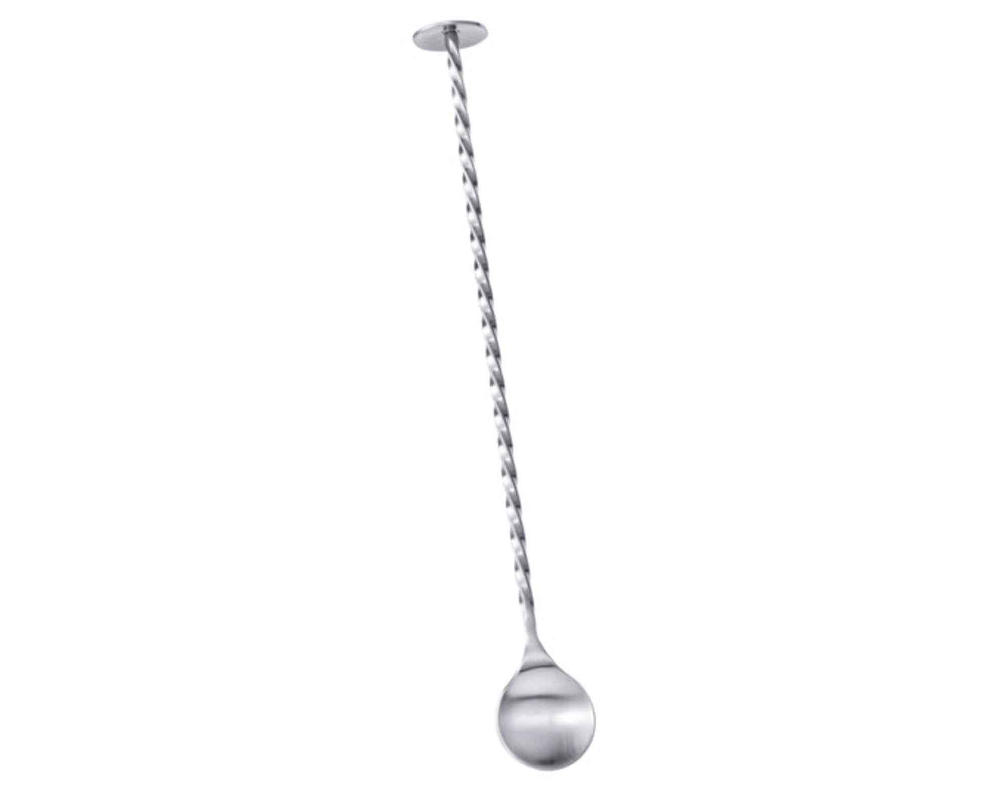 Entdecken Sie den LEOPOLD Barlöffel mit Stössel (25 cm) – das perfekte Barzubehör für Barkeeper und Cocktail-Liebhaber. Hochwertig, ergonomisch und langlebig!