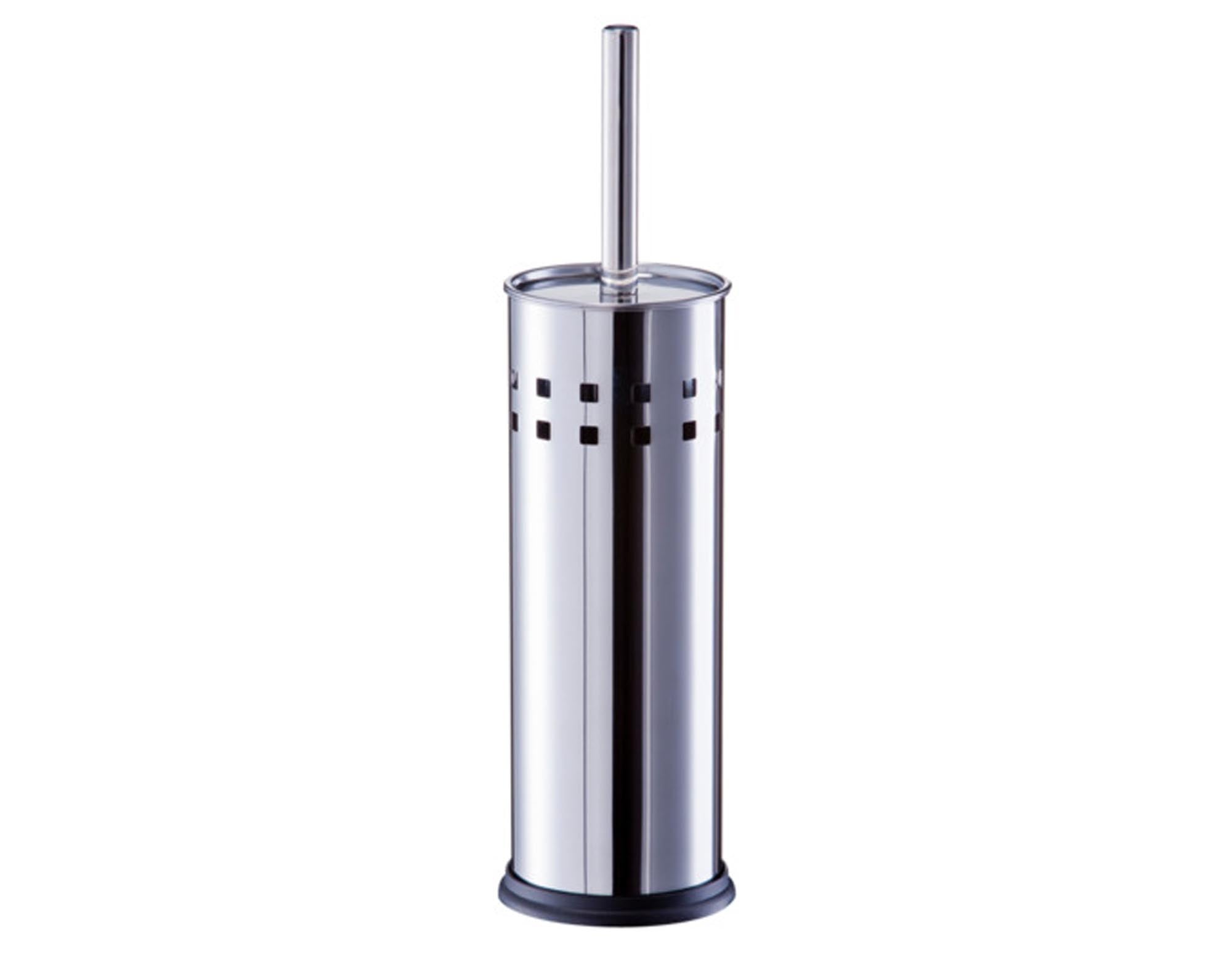 Elegante ZELLER WC-Bürstengarnitur Inox aus Edelstahl, kompakt und funktional. Ideal für modernes Badezimmerdesign. Jetzt entdecken!