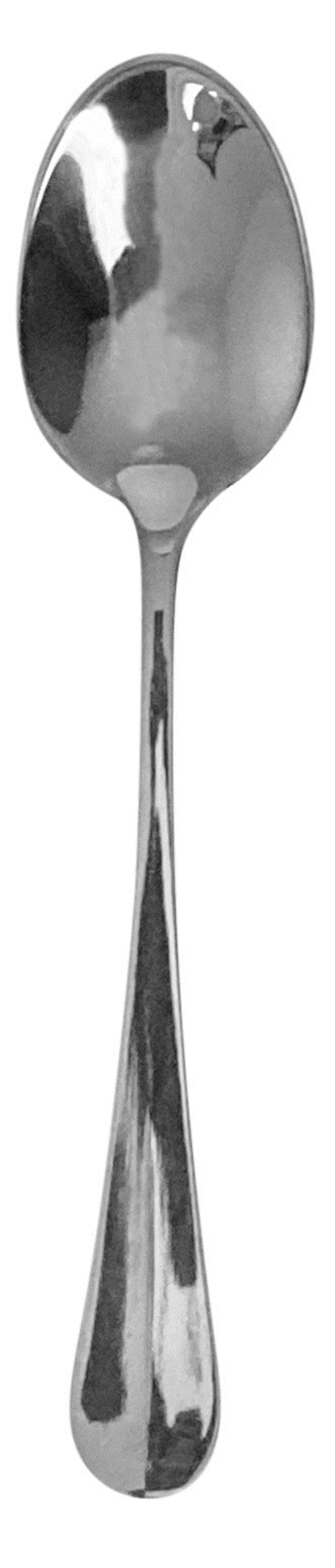 Stilvoller Dessertlöffel Baguette 2.5mm von Abert, perfekt für feine Desserts. Robuste Qualität und klassisches Design für besondere Momente.