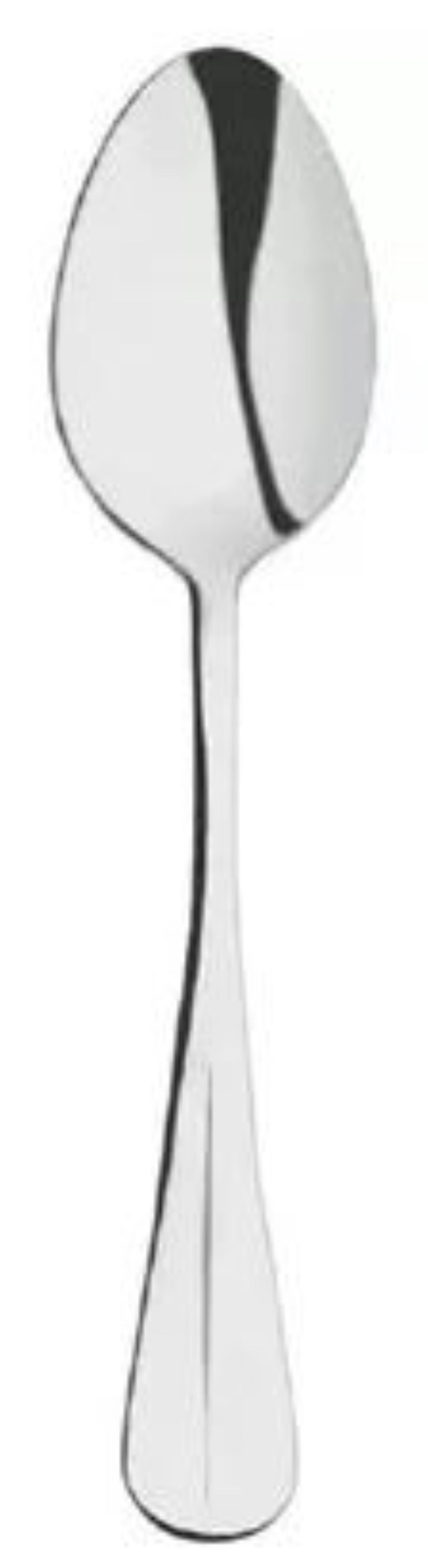 Eleganter Baguette Kaffeelöffel von Abert, gefertigt aus robustem 18/10 Edelstahl, ideal für eine exquisite Kaffeetafel.