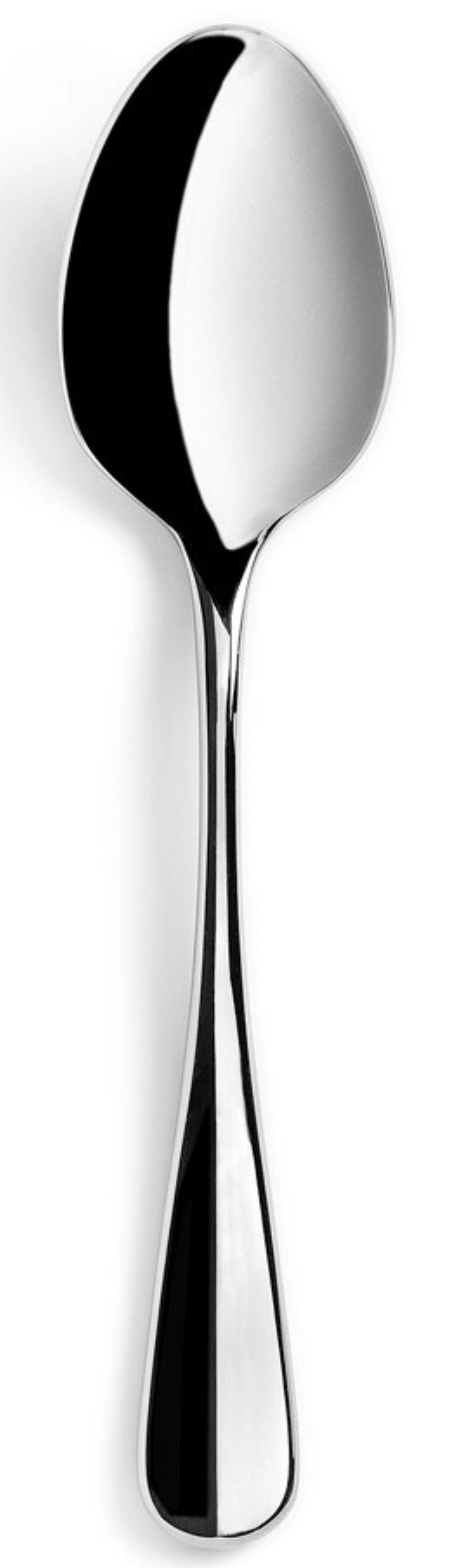Glänzender Beaune Teelöffel aus hochwertigem Edelstahl von Revol, perfekt für Kaffeegenuss und stilvolle Tischdekoration.