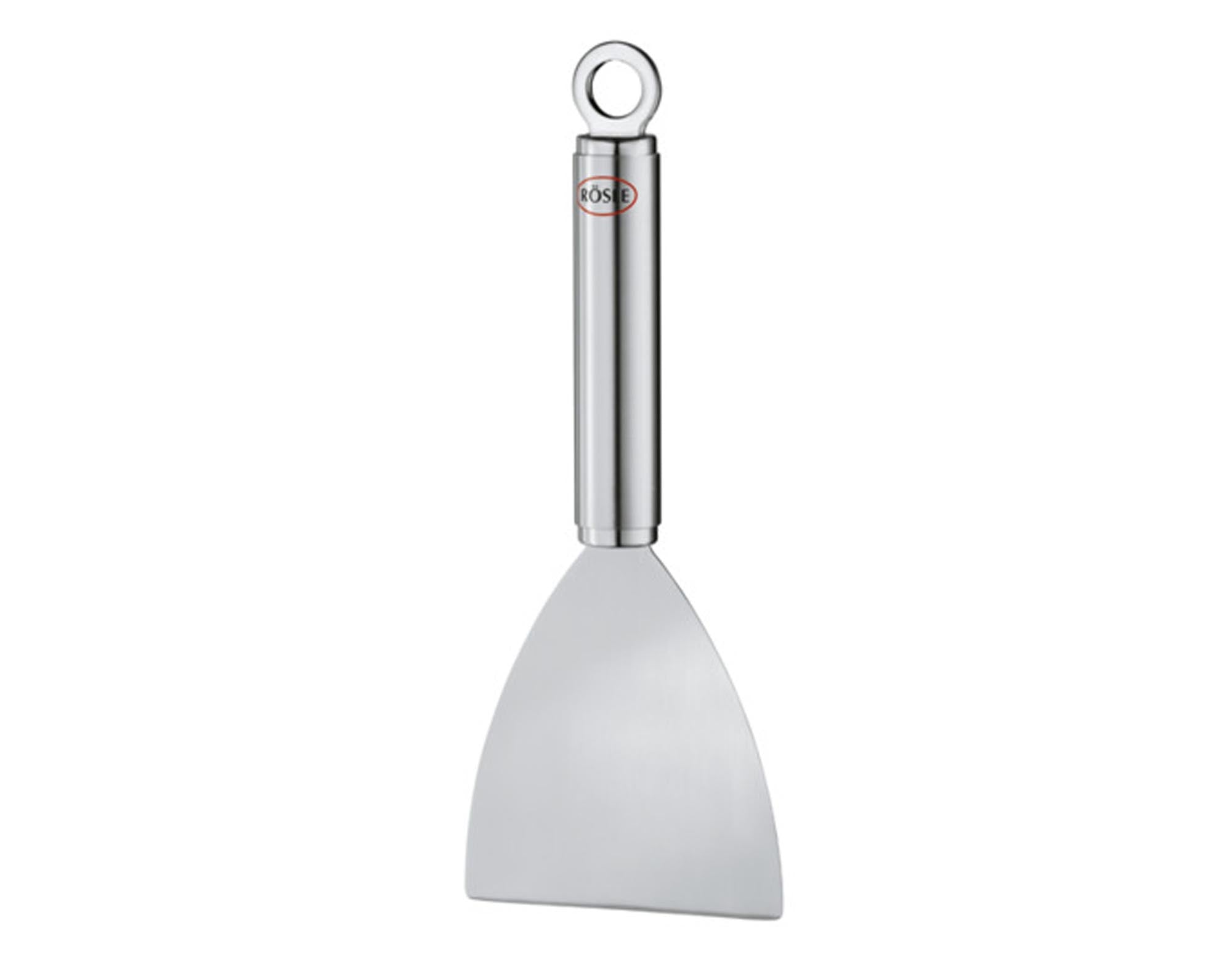 Entdecke die RÖSLE Grillspachtel 23 cm – das perfekte Grillzubehör aus Edelstahl für Fleisch, Fisch und Gemüse. Robust, hitzebeständig und spülmaschinenfest!