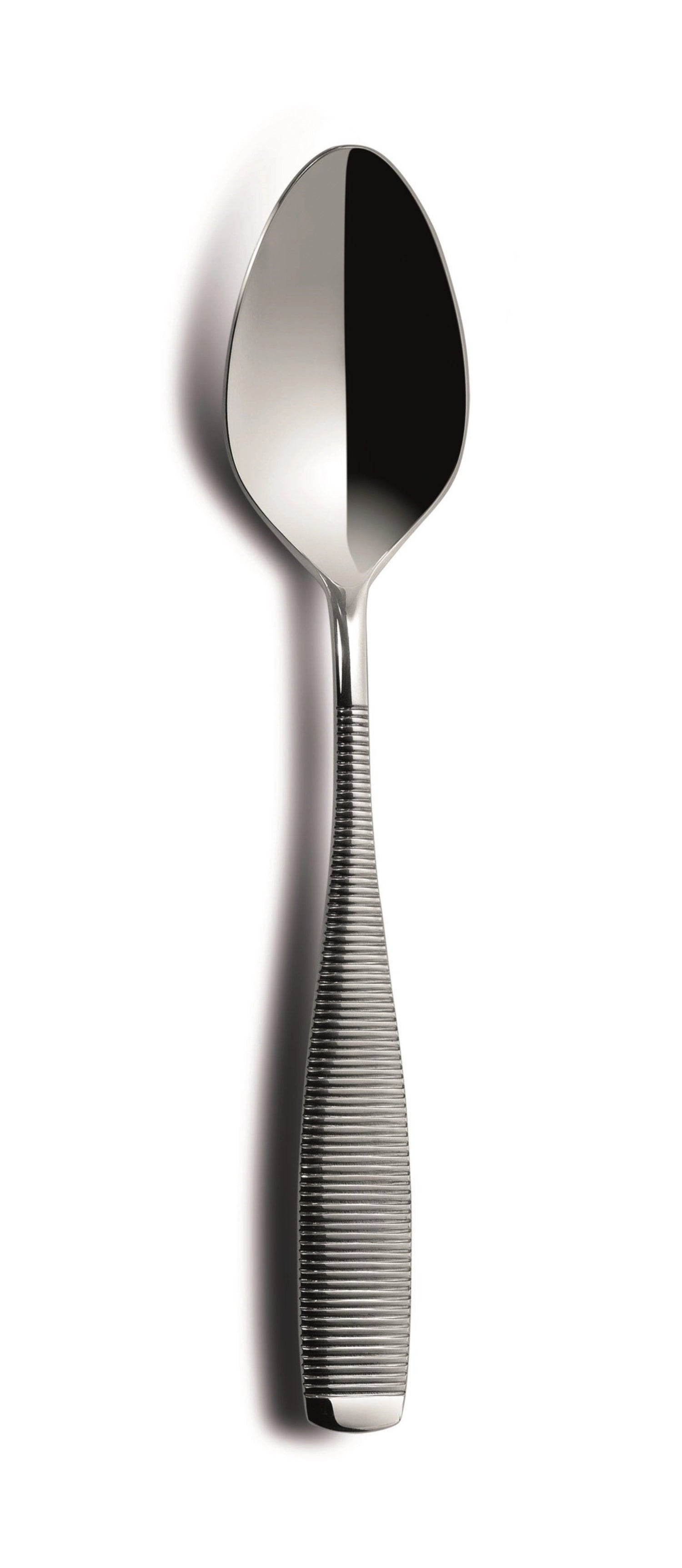 Fleur de Lys Q21 18/10 Dessertlöffel in Silber präsentiert im Onlineshop von KAQTU Design AG. Besteck ist von Comas