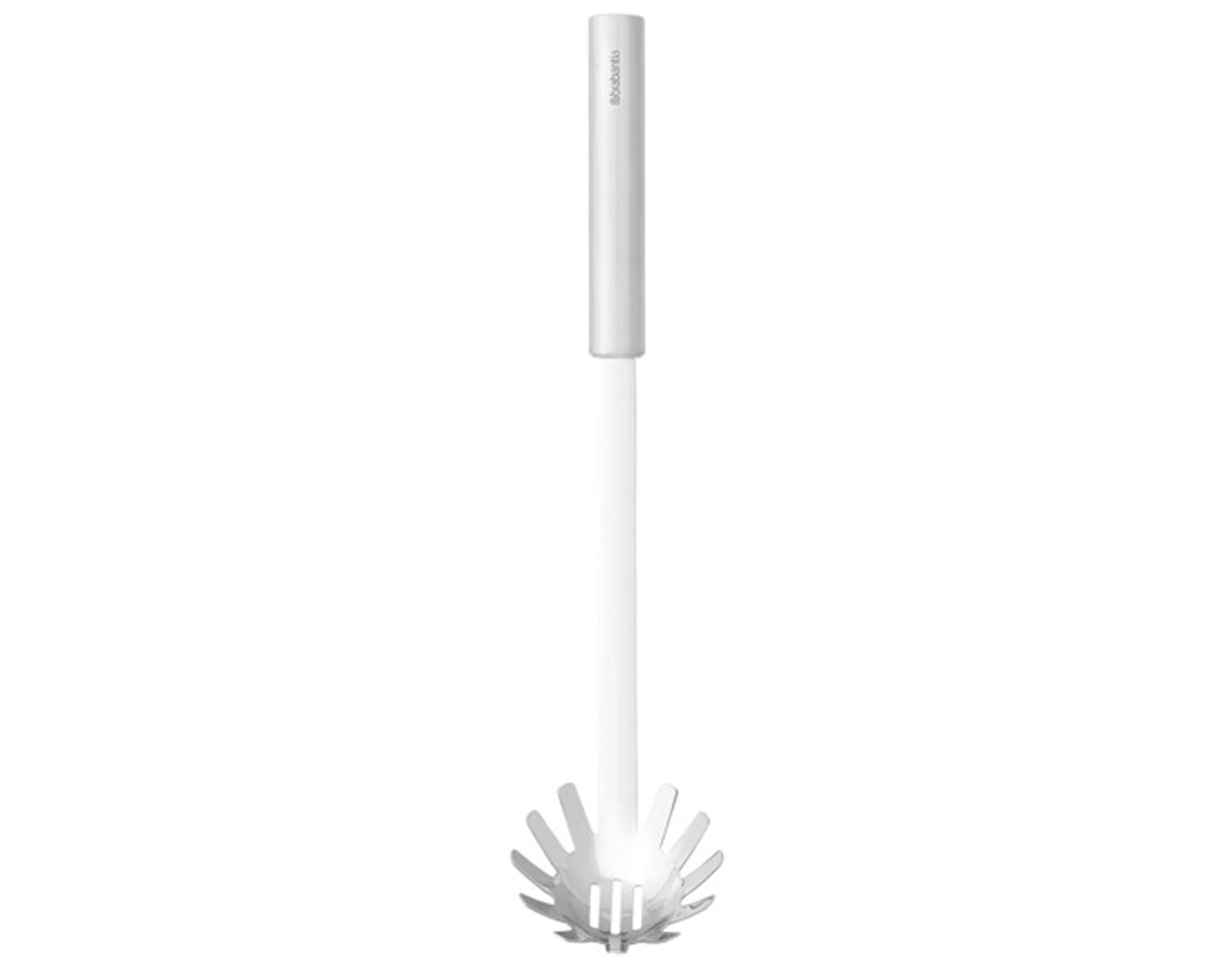 Entdecken Sie den BRABANTIA Spaghettilöffel Profile: ergonomisch, pflegeleicht, hitzebeständig und aus hochwertigem Edelstahl. Perfekt für Pasta-Liebhaber!