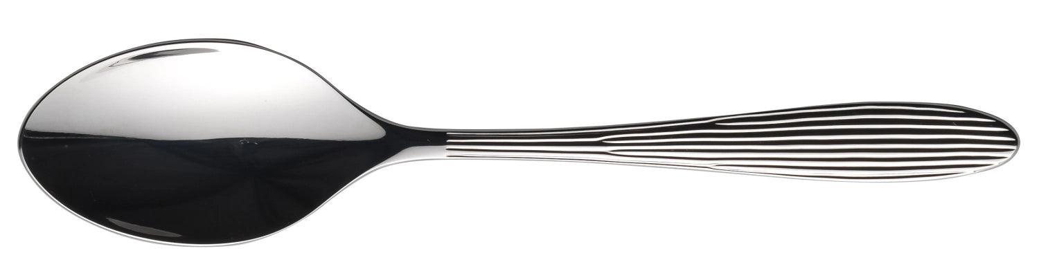 Eleganter Agano Kaffeelöffel von Churchill, 13,6 cm, ideal für Kaffee und Desserts, verbindet modernes Design mit Funktionalität.