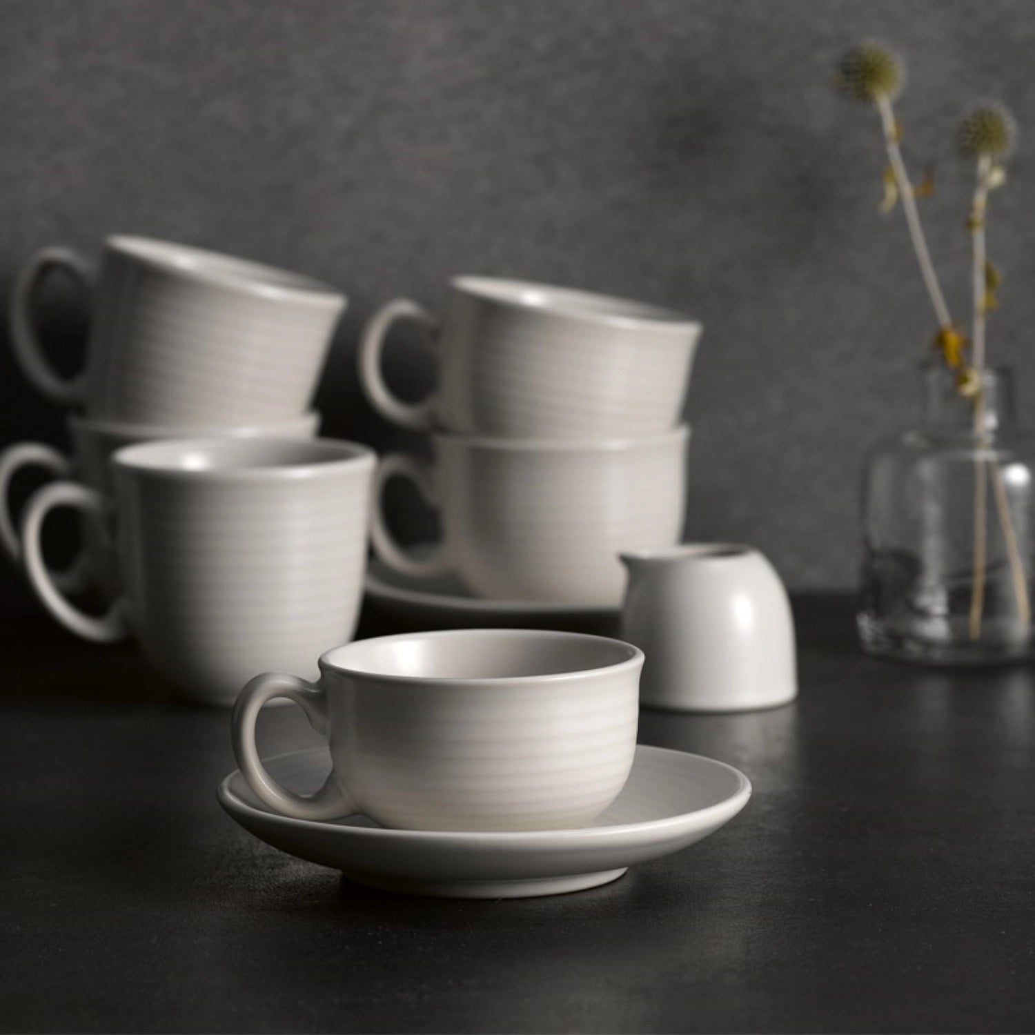 Hochwertiger Evo Pearl Becher von Churchill, 8,5 cm hoch, 32 cl, ideal für stilvolle Getränkepräsentation und elegantes Servieren.