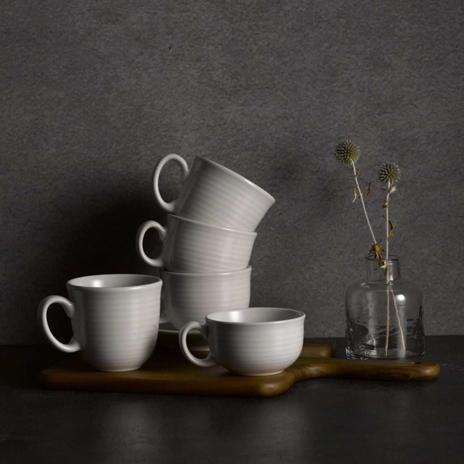 Eleganter Evo Pearl Becher von Churchill, 8,5 cm hoch, 32 cl, perfekt für besondere Anlässe und ansprechende Tischdekoration.