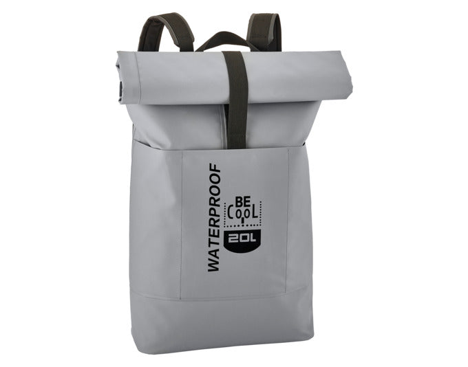 Der BE COOL Kühltaschen-Rucksack Tube in Grau (20 l) bietet viel Platz für Ihre kühlenden Snacks und Getränke – perfekt für Ausflüge und Freizeitaktivitäten.