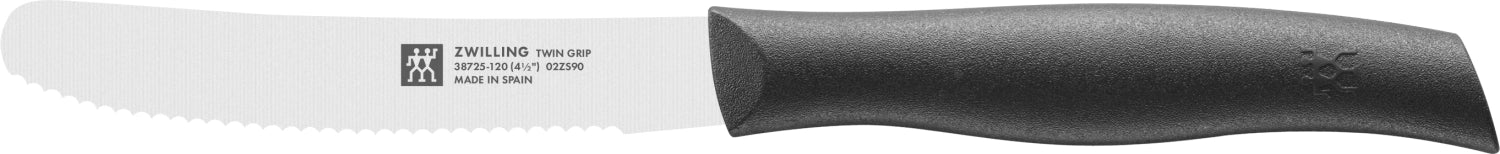 TWIN Grip Rüstset 2-tlg. in Schwarz von Zwilling Kitchen, ergonomische Küchenhelfer für präzises Schneiden und Zubereiten, ideal für jeden Koch.