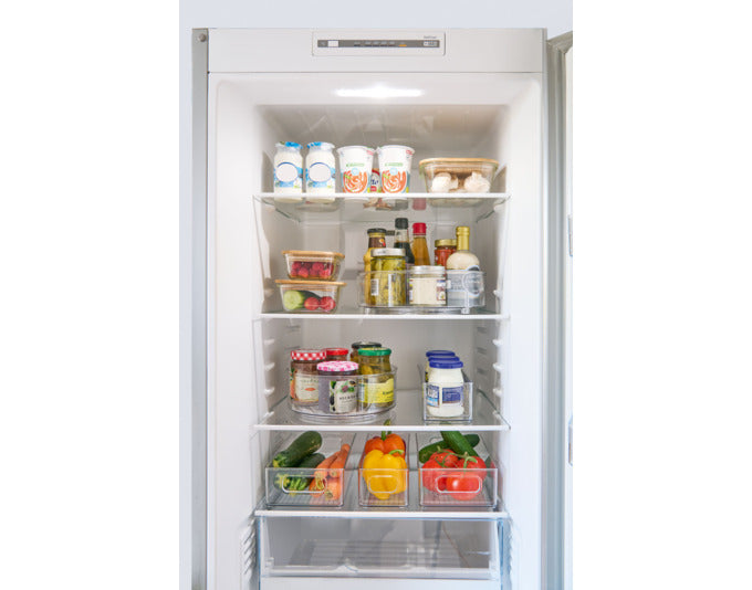 Praktische ZELLER Aufbewahrungsbox (25.5x9.5x7.6 cm) für vielseitige Nutzung. Ideal für Ordnung im Büro, Kinderzimmer oder Küche. Transparent und stapelbar.
