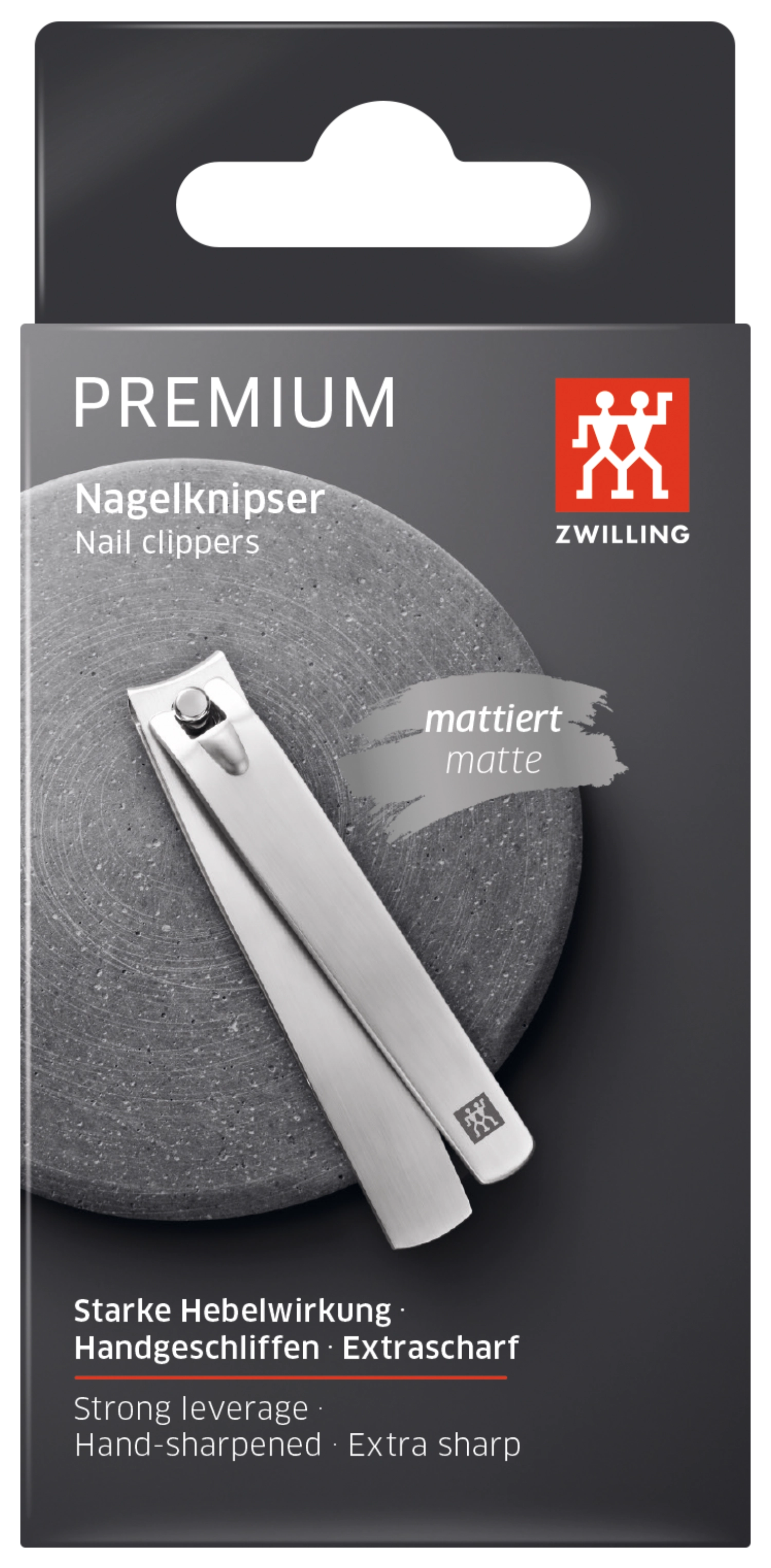 Hochwertiger Zehennagelknipser von Zwilling Beauty, 85mm, für exakte und mühelose Pflege der Zehennägel, sorgt für ein makelloses Fußbild.
