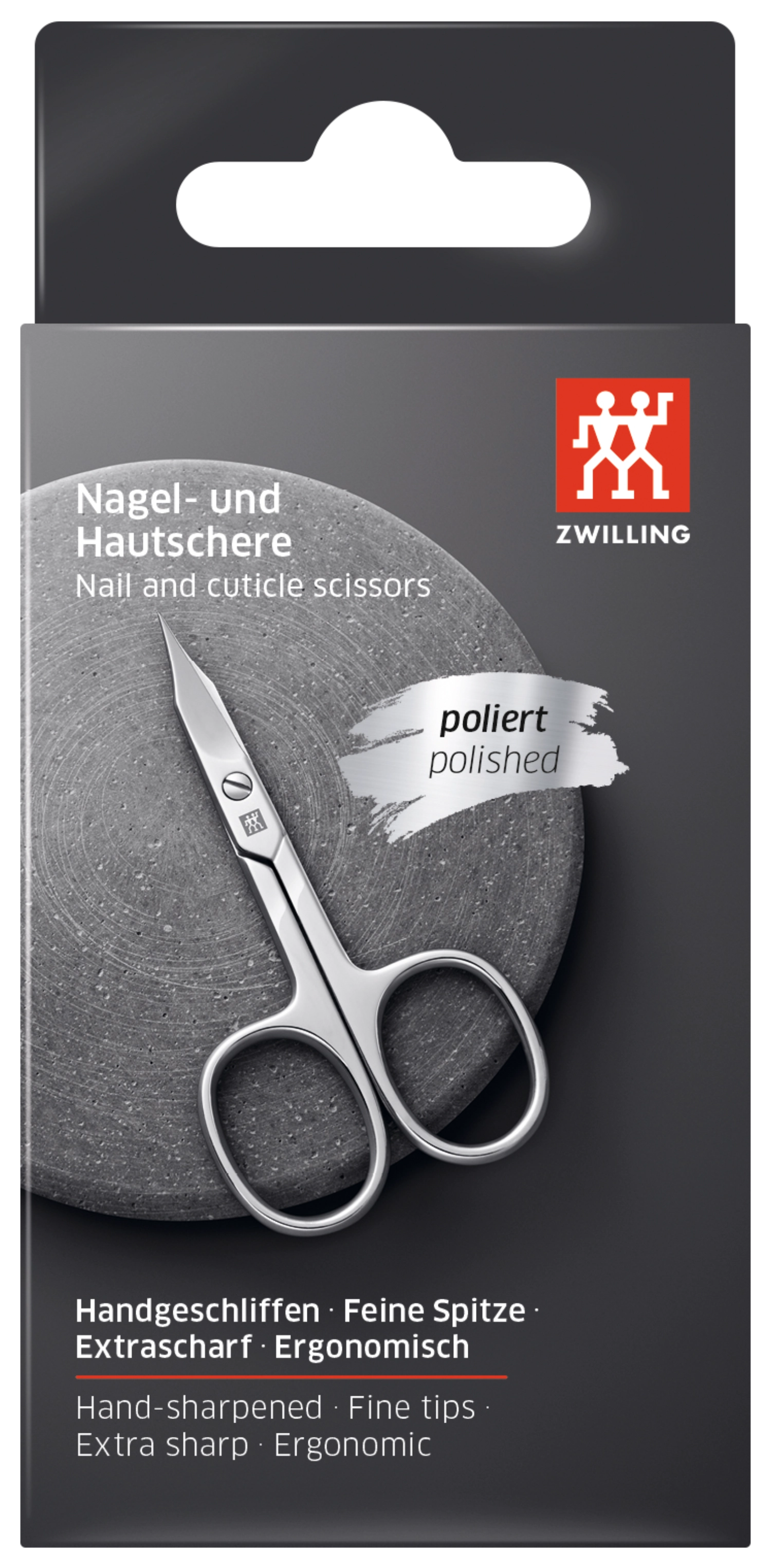 Hochwertige Kombi-Nagelschere von Zwilling Beauty, 90 mm, ideal für präzise Maniküre und Pediküre, vereint Funktionalität und Ästhetik.