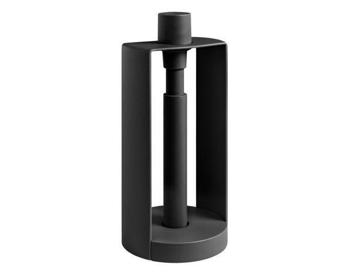 BLIM PLUS Rollenhalter Stop schwarz in präsentiert im Onlineshop von KAQTU Design AG. Papierrollenhalter ist von BLIMPLUS