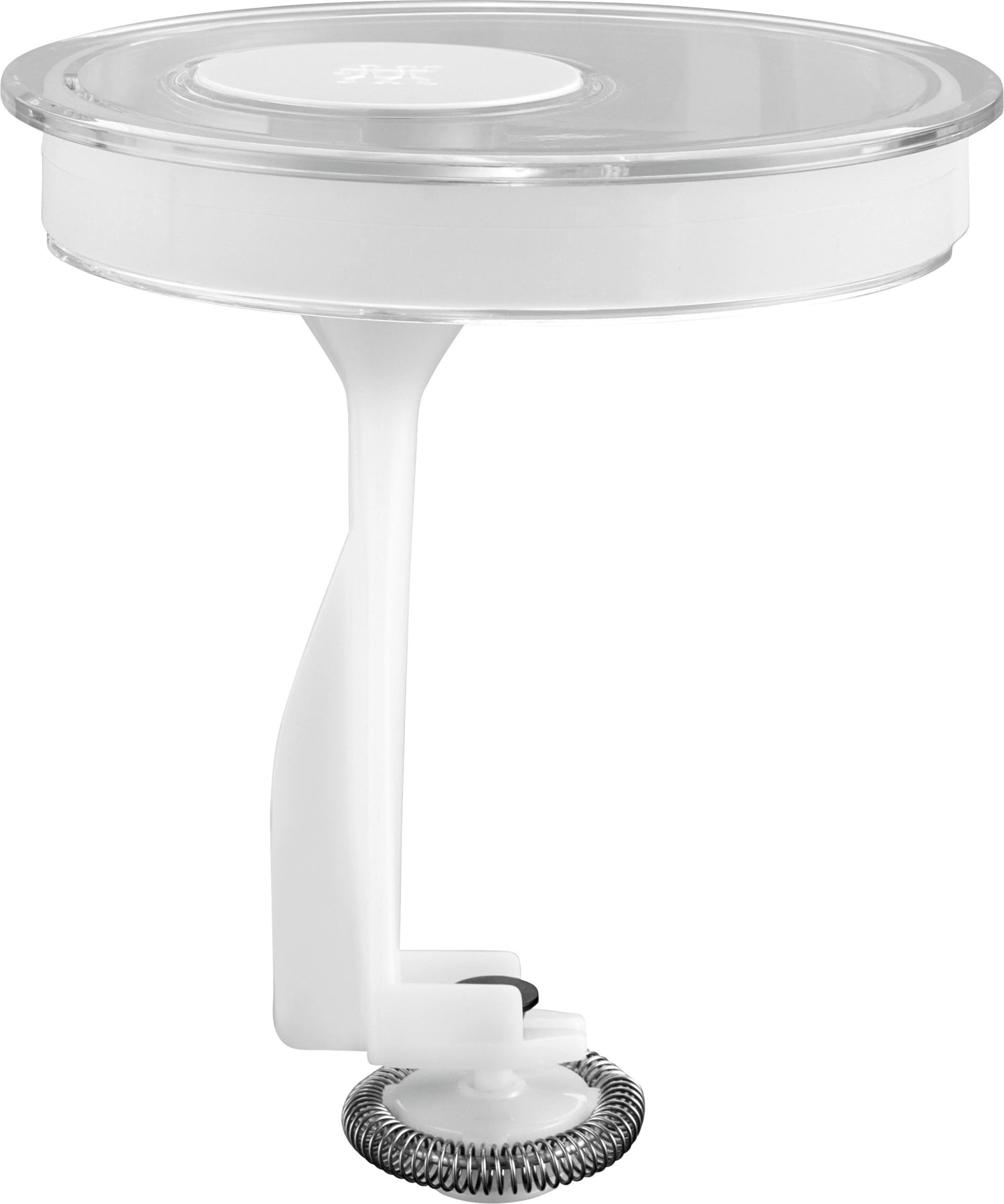Stylischer Milchaufschäumer in Silber von Zwilling Kitchen, 400ml, ideal für die Zubereitung von feinem Milchschaum und leckeren Getränken.