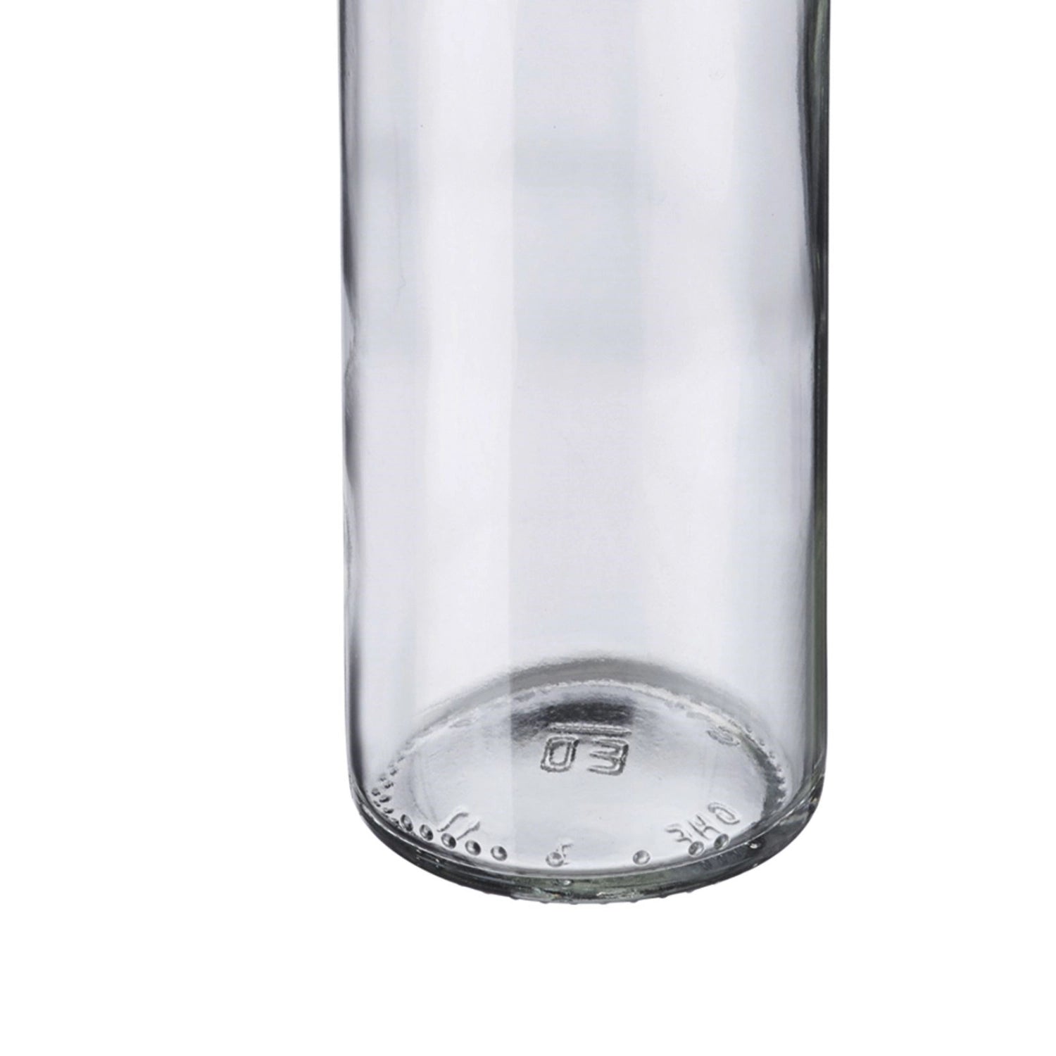 Stilvolle Gradhalsflasche mit 250 ml Volumen und 28 mm Schraubverschluss, ideal für die Aufbewahrung und Präsentation von Einmachwaren.