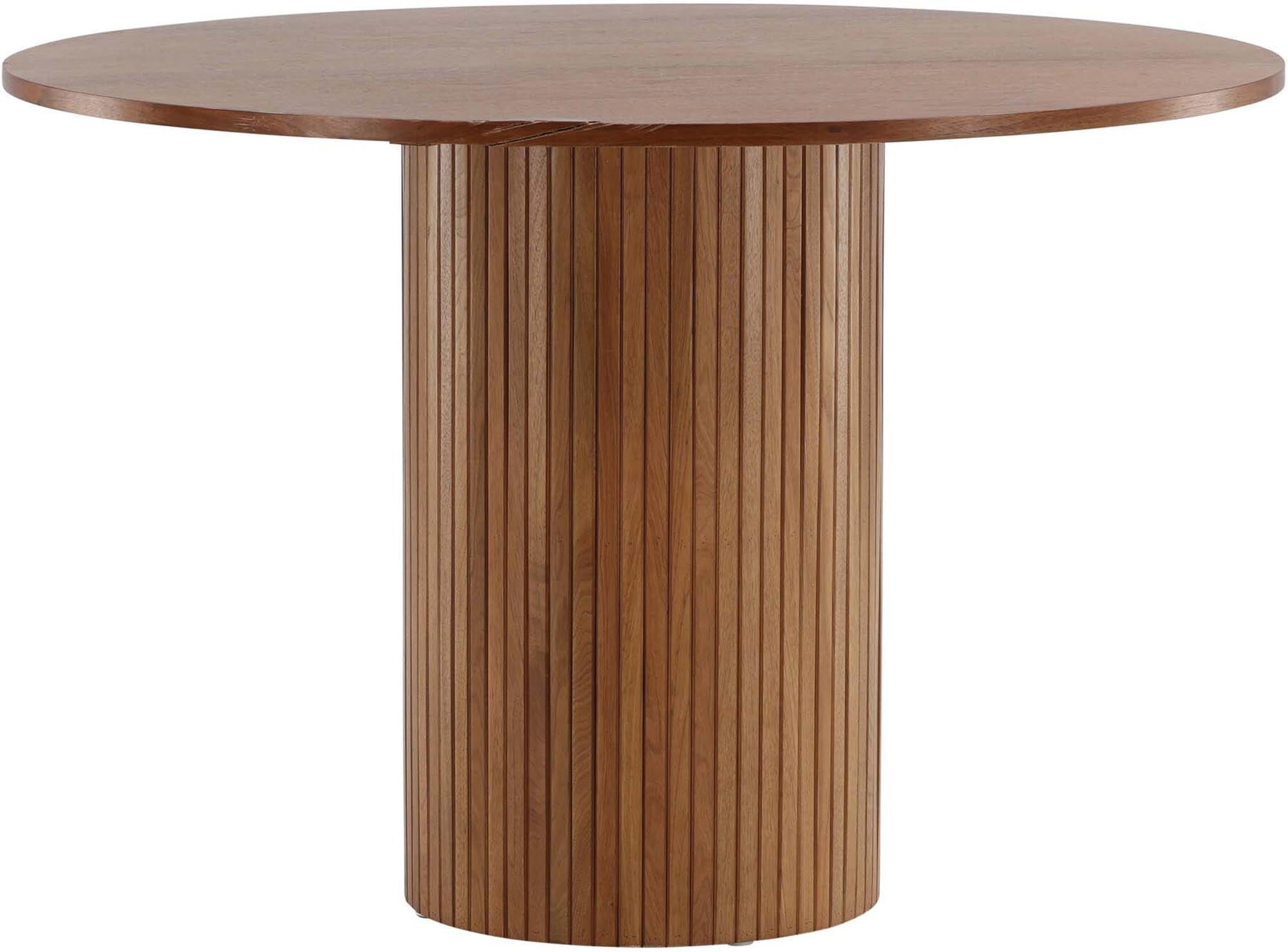 Moderner Bianca Esstisch von Venture Home, aus hochwertigem Furnier, perfekt für einladende Dinnerpartys und stilvolle Wohnräume.