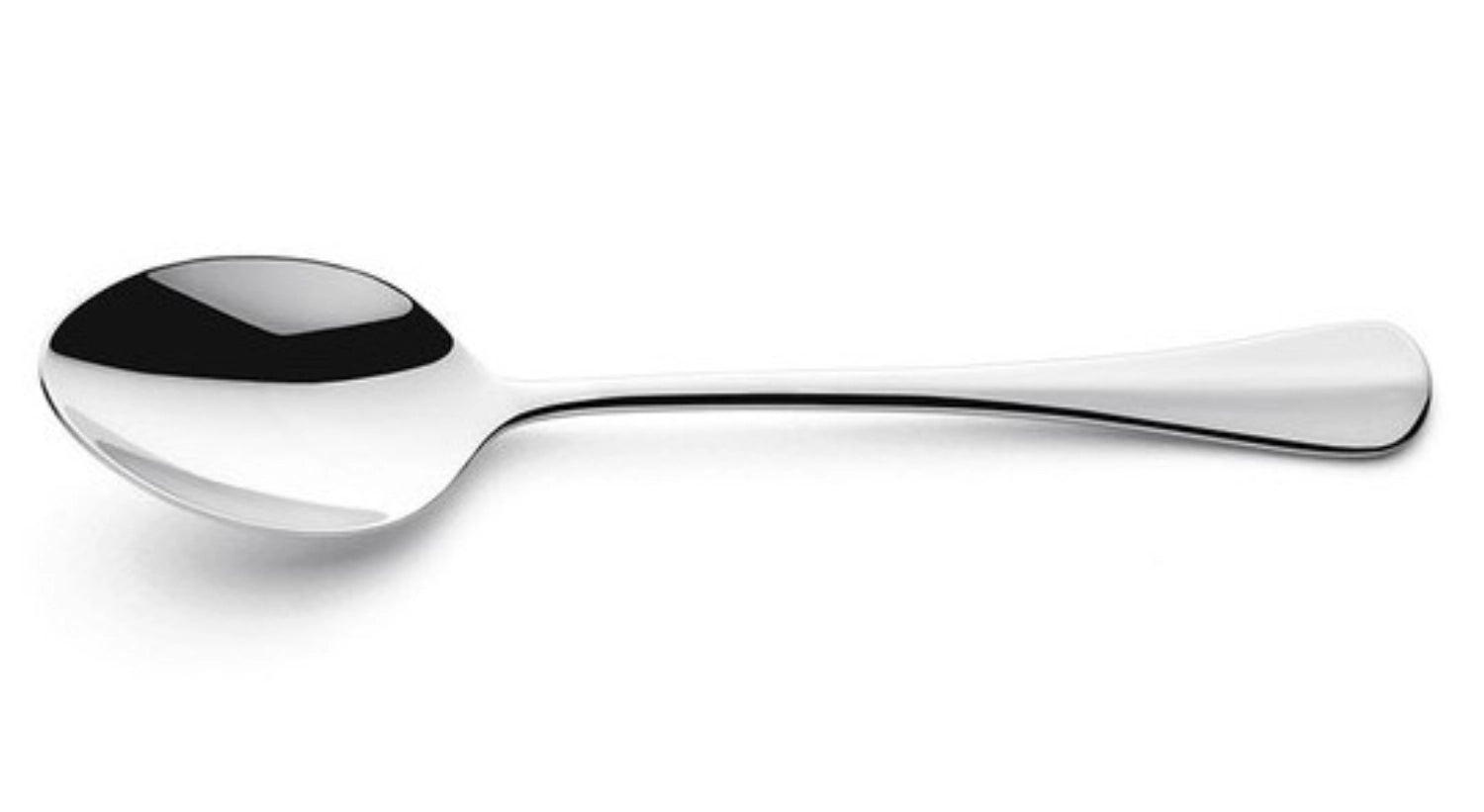 Eleganter Baguette Dessertlöffel 18/10 von Amefa, ideal für Desserts und Süßspeisen. Hochwertige Verarbeitung und zeitloses Design für festliche Anlässe.
