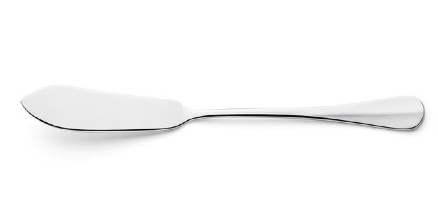 Elegantes Baguette Fischmesser von Amefa, gefertigt aus robustem 18/10 Edelstahl. Ideal für die stilvolle Zubereitung und den Genuss von Fischspeisen.