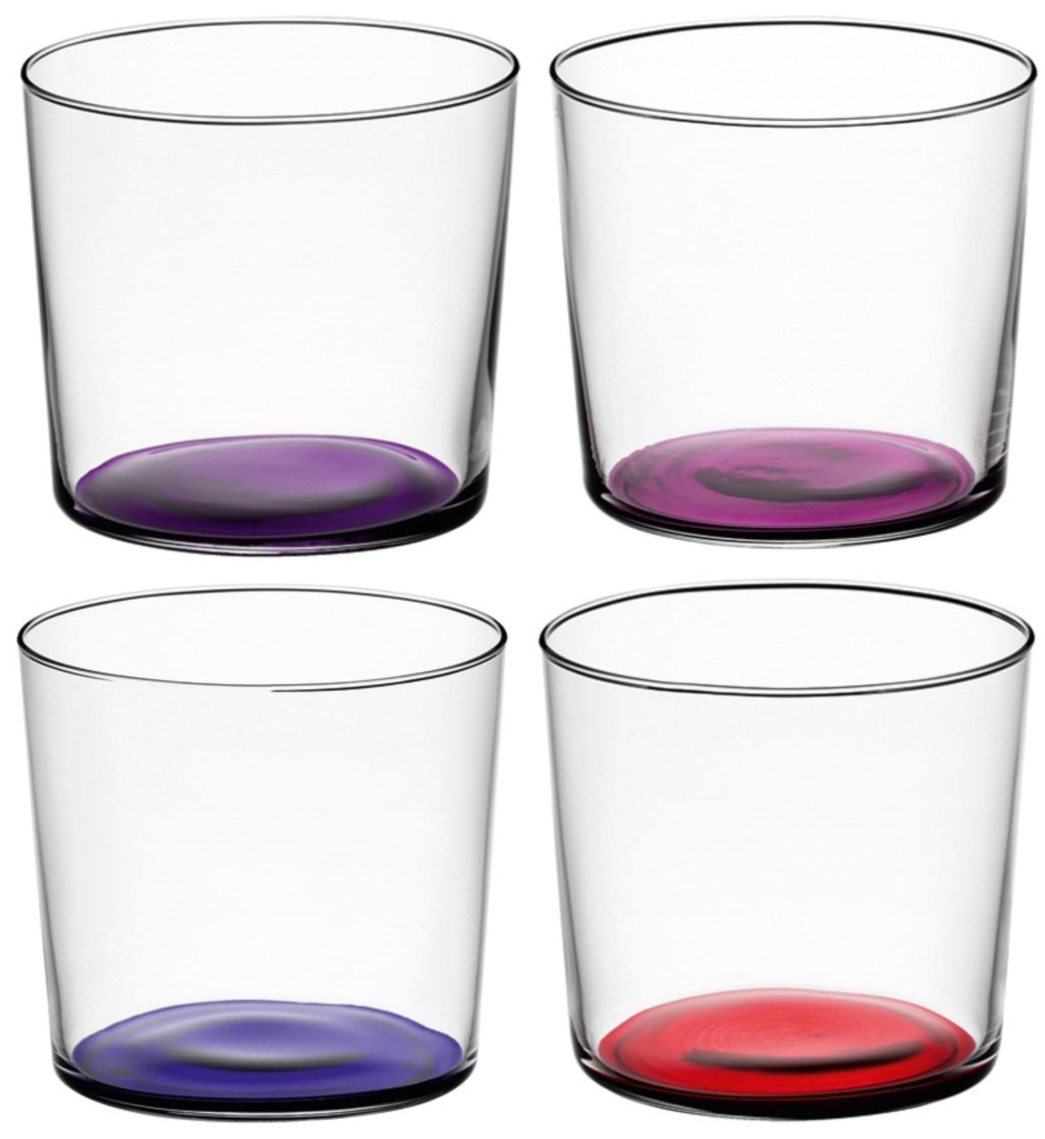 Elegantes 4er Set Coro Becher von LSA, 310ml, perfekt für Getränke jeder Art, mit modernem Design und hochwertiger Verarbeitung.