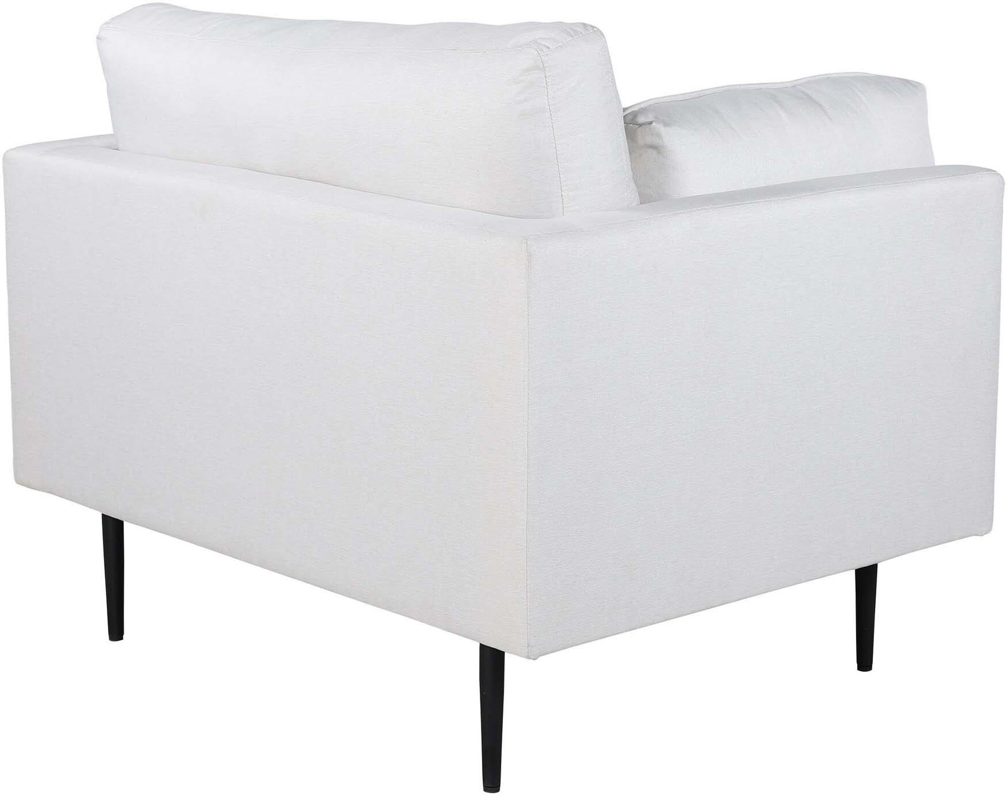 Eleganter Boom Sessel von Venture Home, ideal für gemütliche Abende, ausgestattet mit bequemen Armlehnen und einem zeitgemäßen Design.