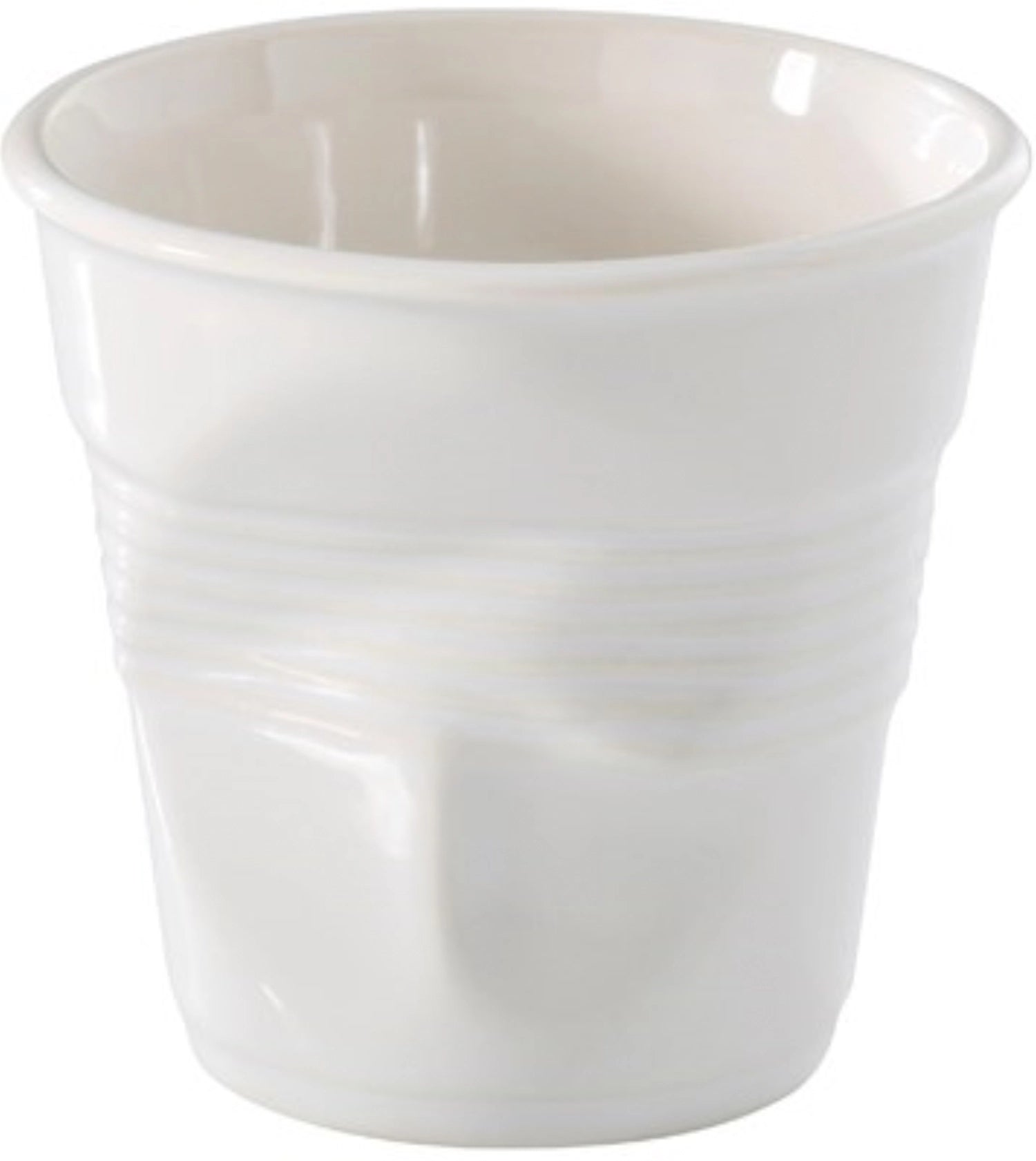 Stilvoller Cappuccino Knitterbecher von Revol, 18 cl, ideal für Kaffee-Liebhaber, mit einzigartiger Struktur und modernem Design.