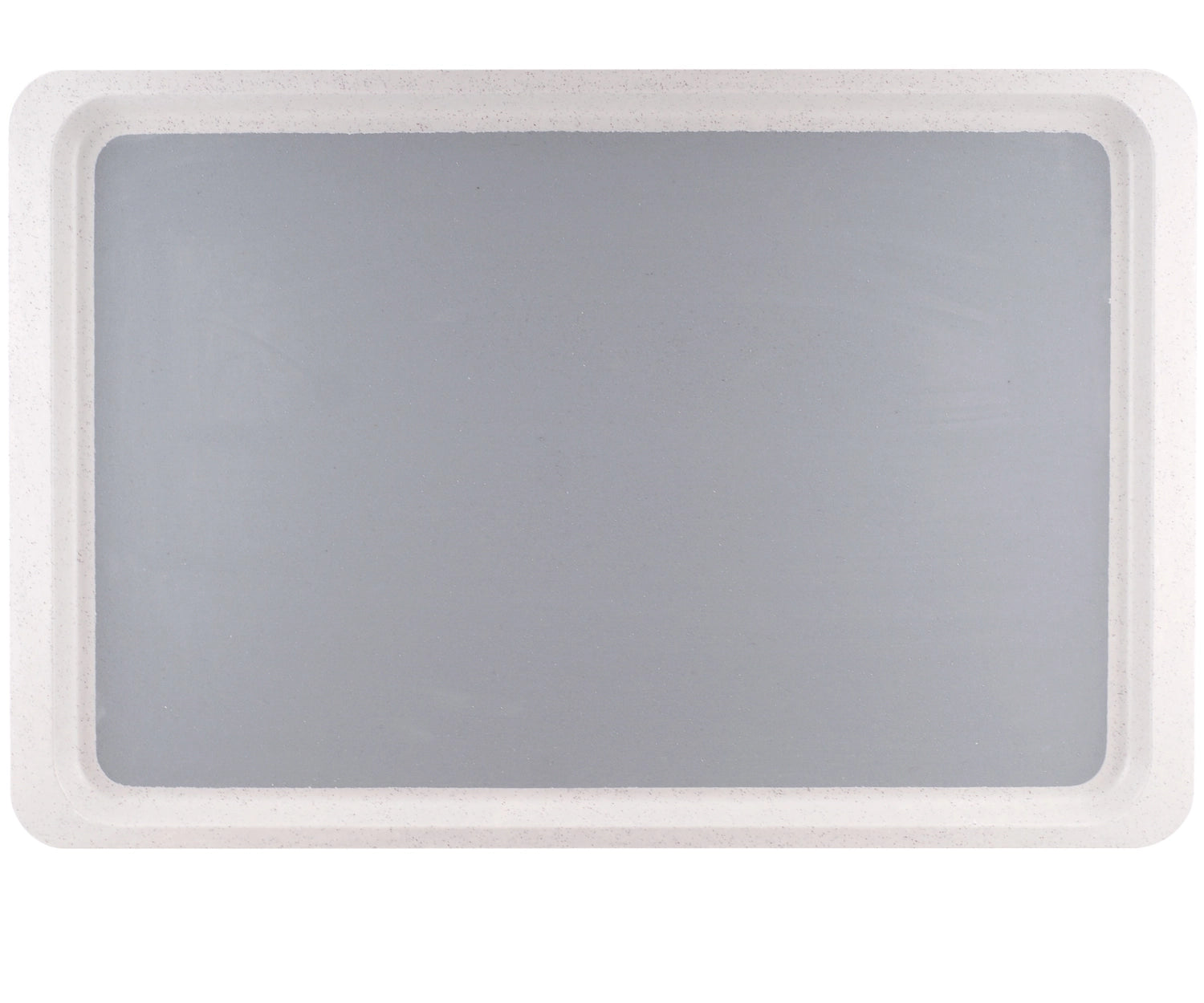 Tablett Euronorm Poly Classic Rutschfest, Grau 53x37cm in Silber präsentiert im Onlineshop von KAQTU Design AG. Tablett ist von Roltex