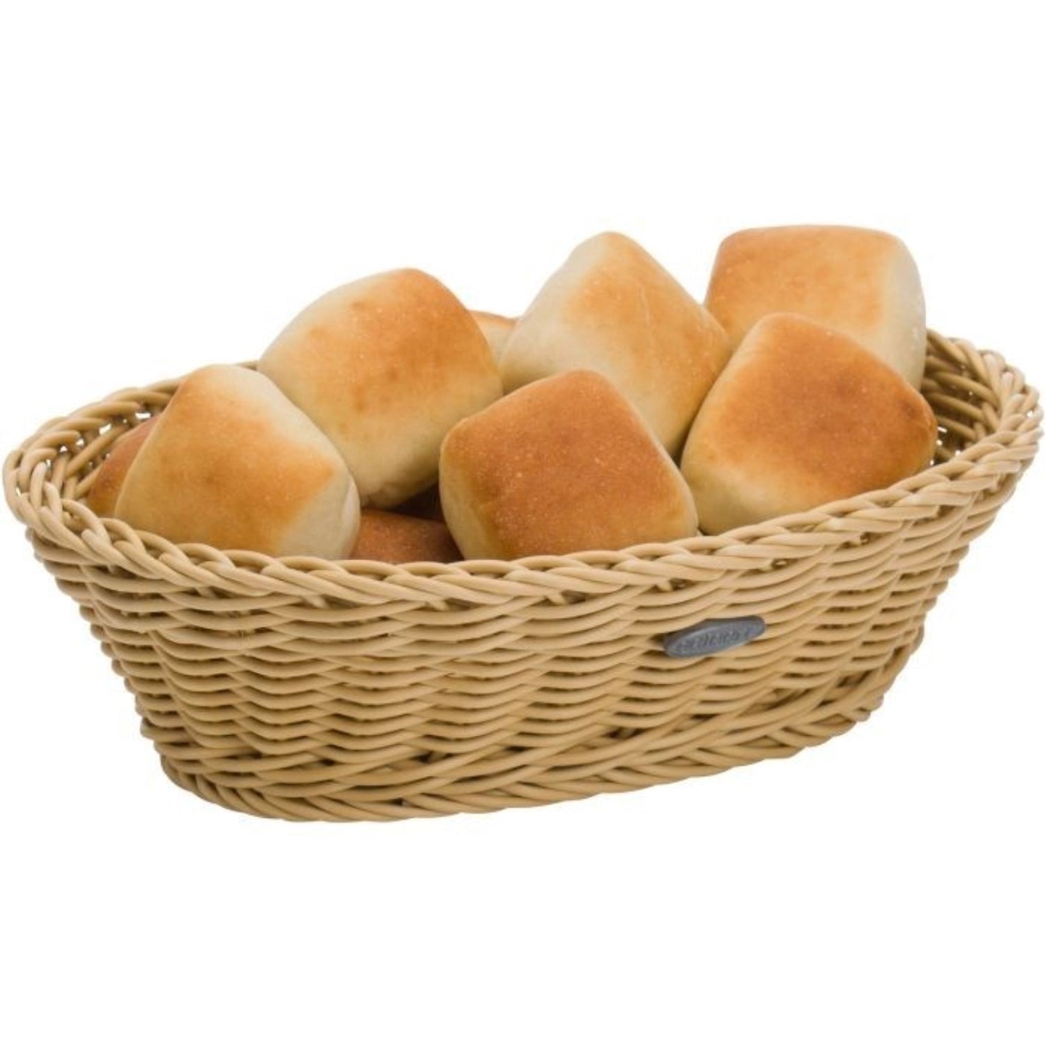 Stilvoller ovaler Tischkorb in h-beige von Westmark, ideal für Brote und Snacks, Maße 23,5x16x6,5cm, ein praktisches Accessoire für jede Essenspräsentation.