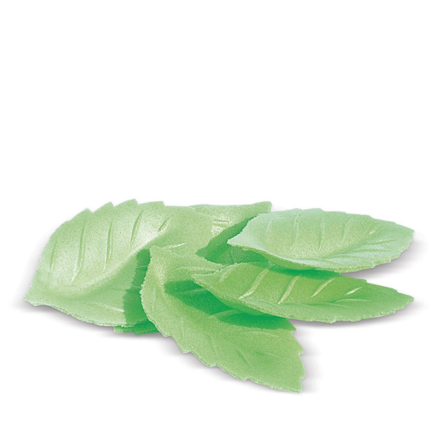 Essbare Zuckerfiguren in Form von bunten Blättern, 24 Stück, perfekt zum Dekorieren von Torten und Desserts für besondere Anlässe.
