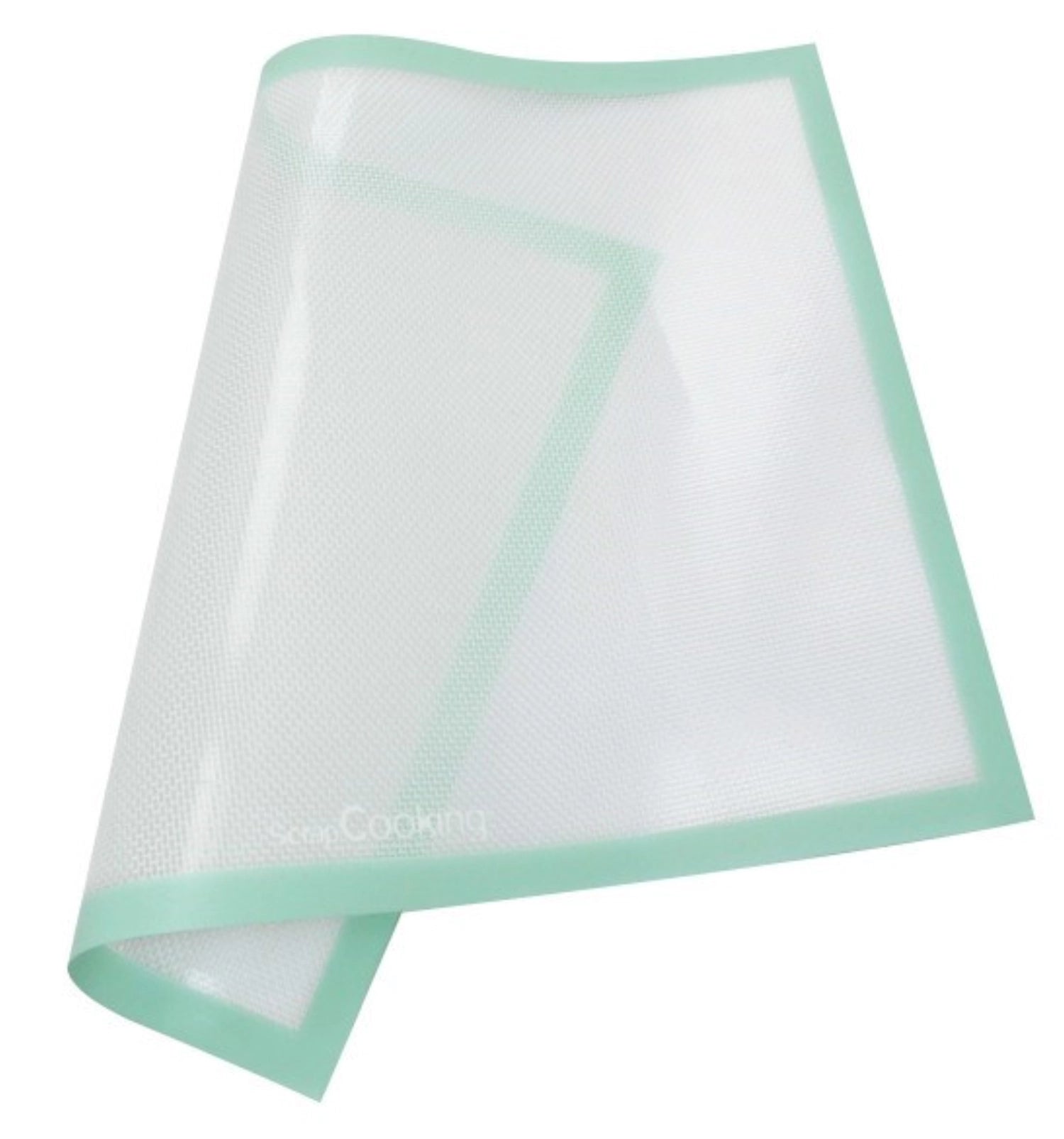 Praktische Backmatte aus Glasfaser und Silikon, 30x40 cm, perfekt für müheloses Ausrollen und Backen, leicht zu reinigen und robust.