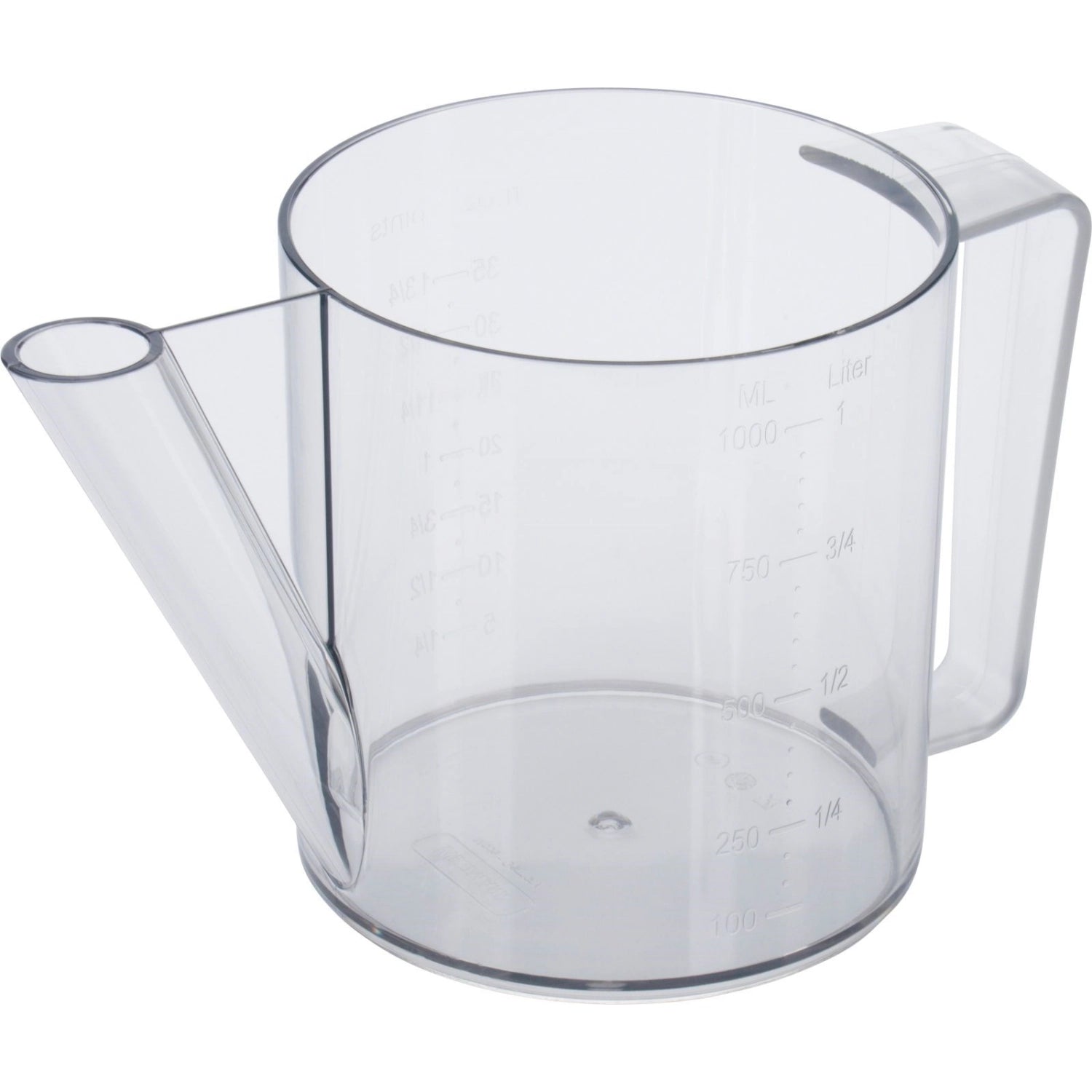 Praktische Fett-Trenn-Kanne von Westmark, 1 l, aus klarem Kunststoff, perfekt zum mühelosen Abgießen von Fett und Brühe in der Küche.