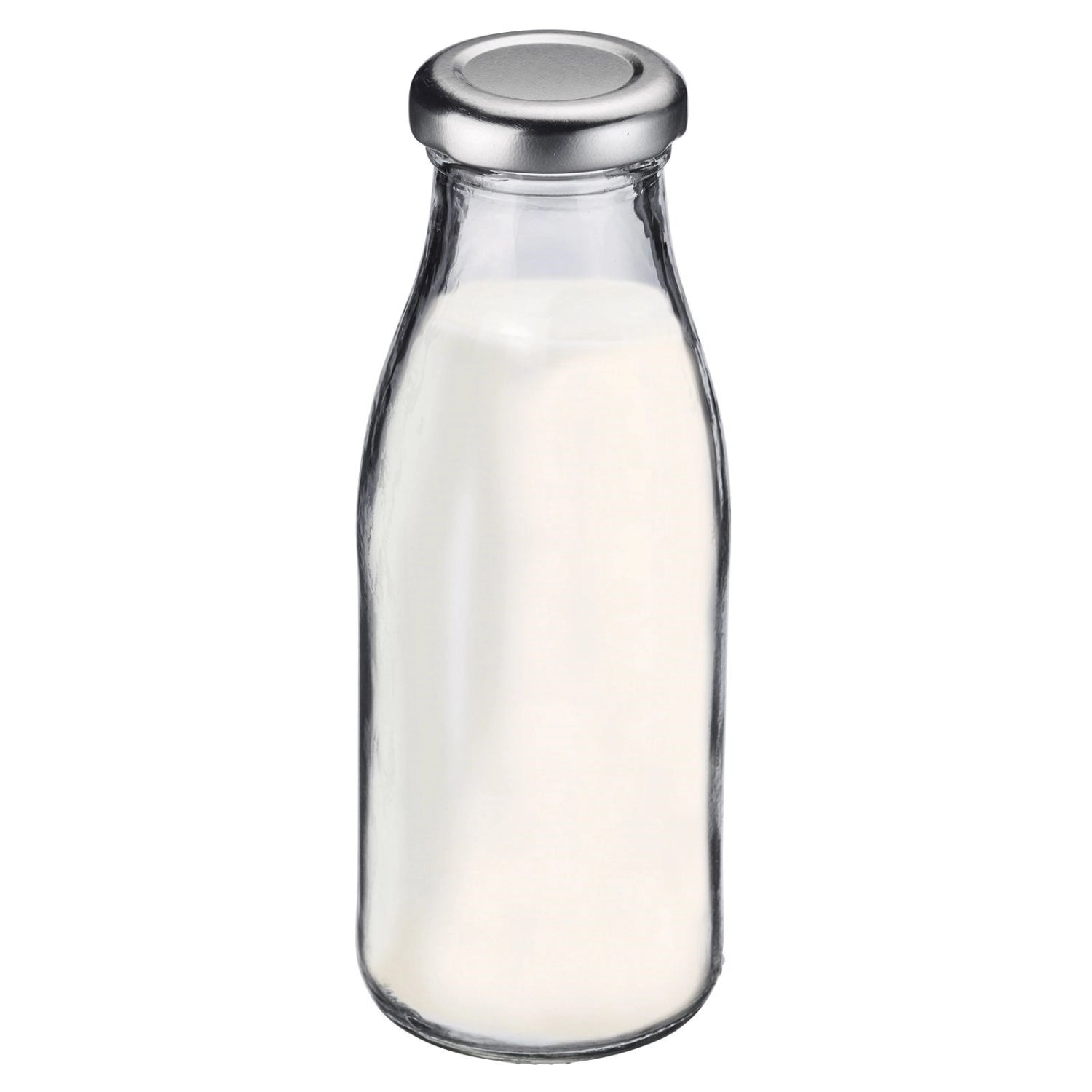 Praktische 1 L Flasche von Westmark, ideal für Milch und Saft. Rundes Design für einfache Handhabung und stilvolle Aufbewahrung.