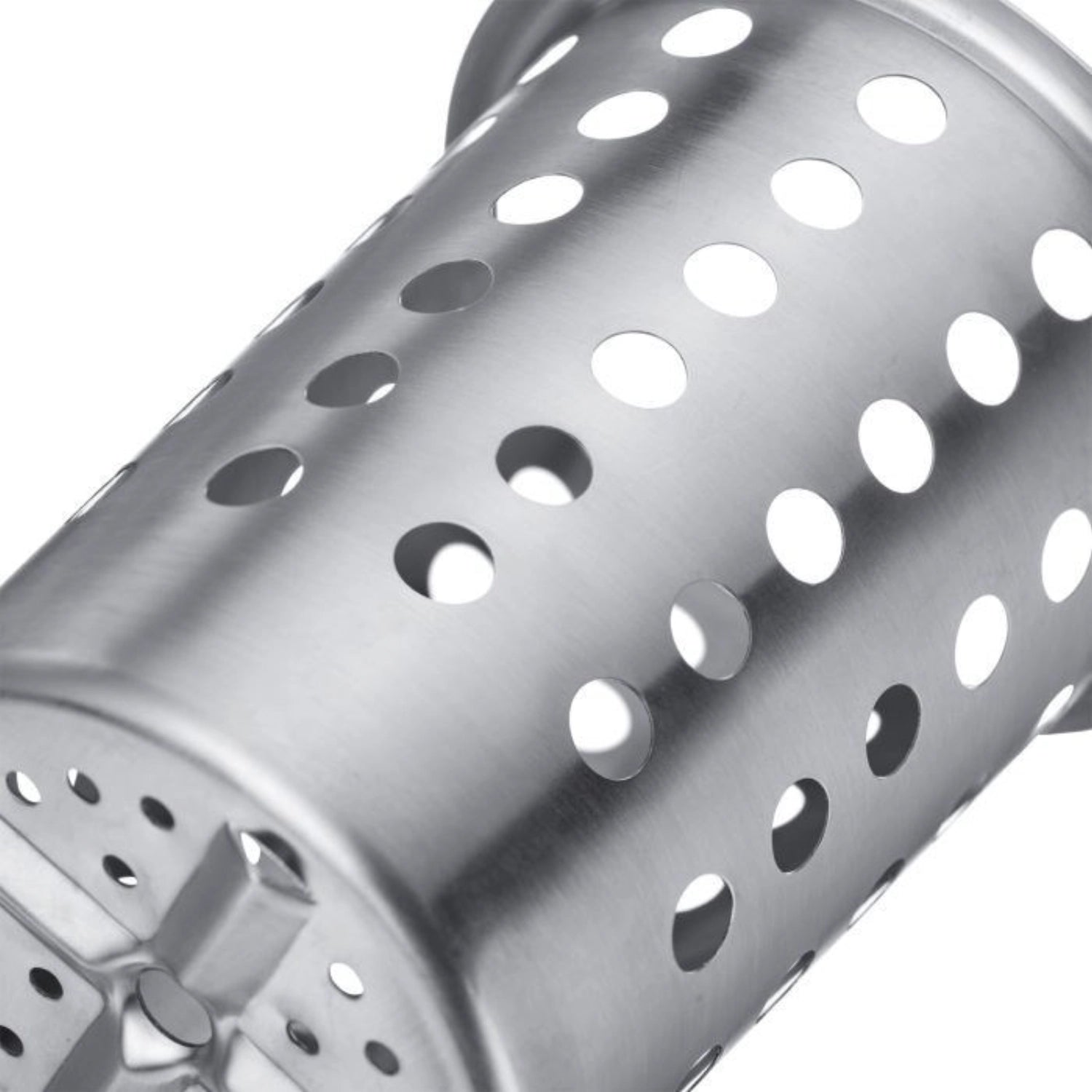 Konischer Besteckköcher aus Edelstahl mit einem Durchmesser von 116 mm, ideal zur stilvollen Aufbewahrung von Besteck, präsentiert von Westmark.
