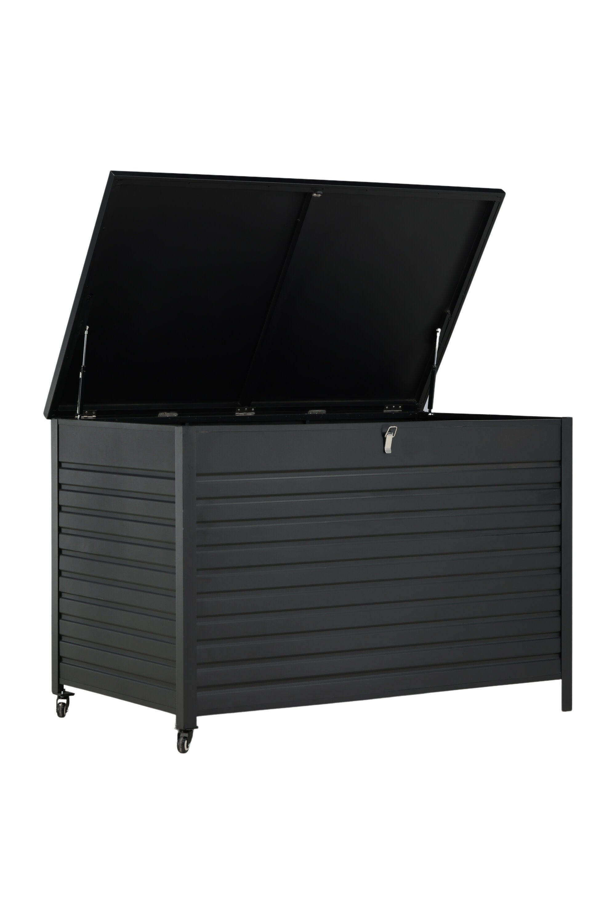 Die Tiana Kissenbox von Venture Home bietet stilvollen Stauraum für Kissen und Gartenzubehör, perfekt für jeden Außenbereich.