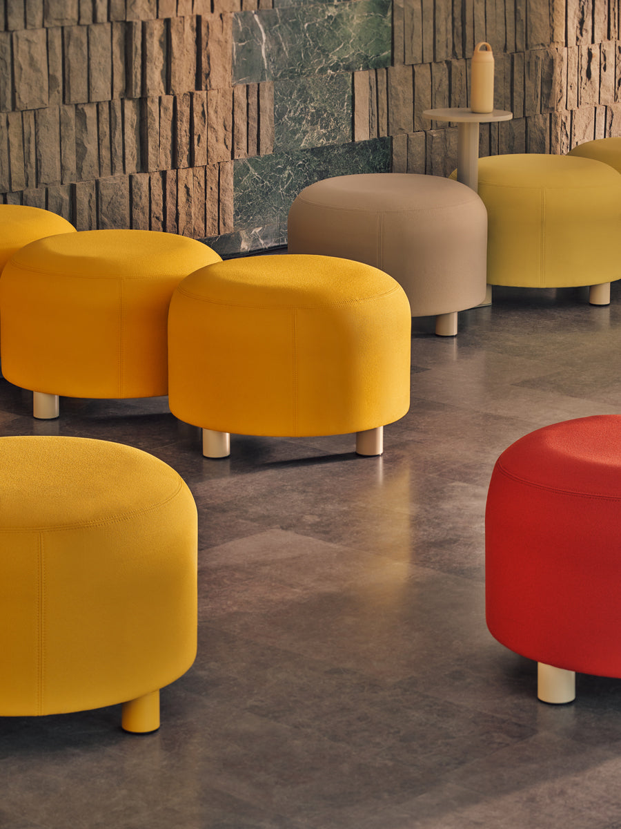 Dots DTSU11 - modular pouf system in Gelb präsentiert im Onlineshop von KAQTU Design AG. Pouf ist von Mdd