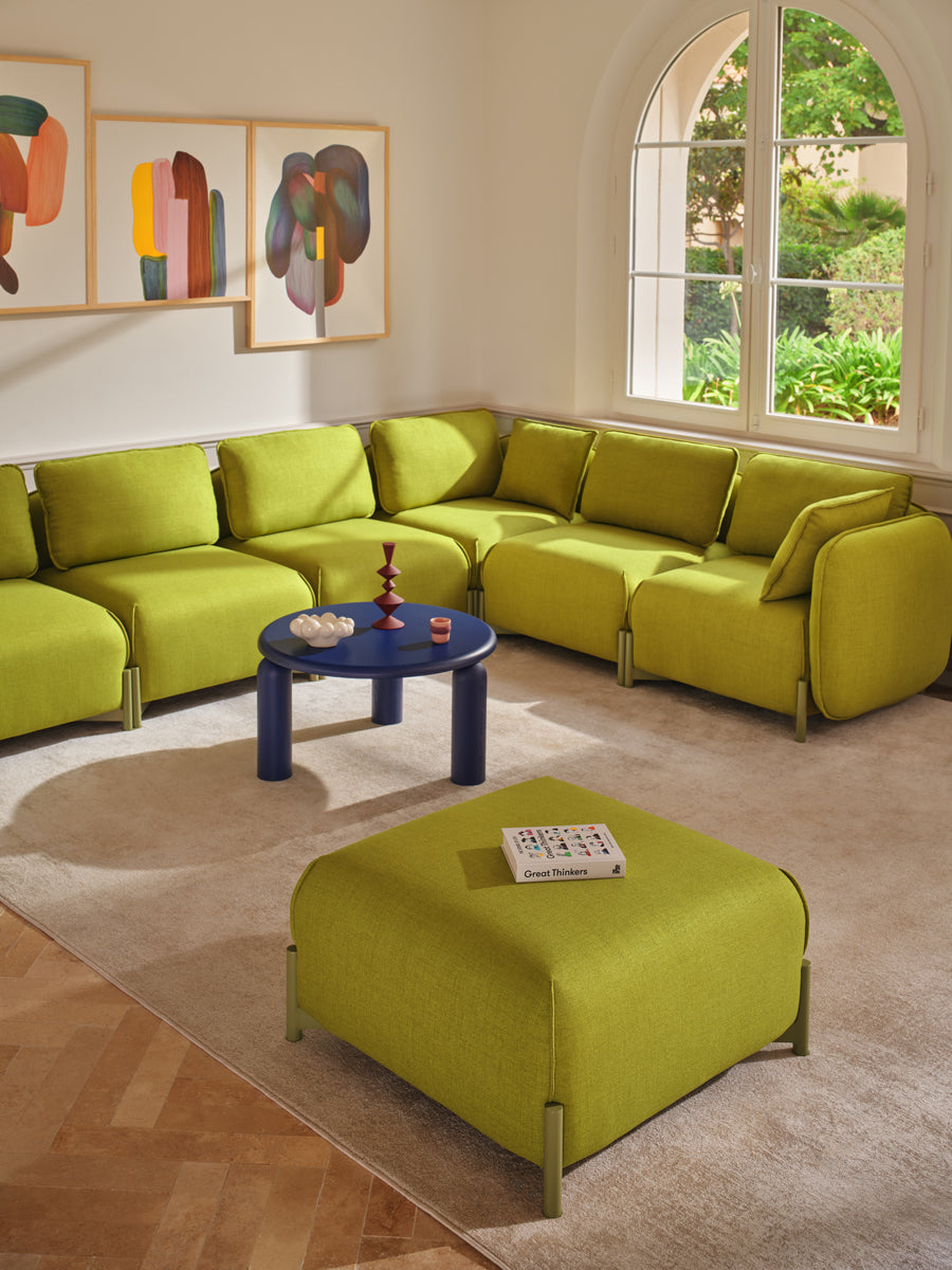 Linka LKS07P - Sofa in Sepia präsentiert im Onlineshop von KAQTU Design AG. L-Sofa links ist von Mdd