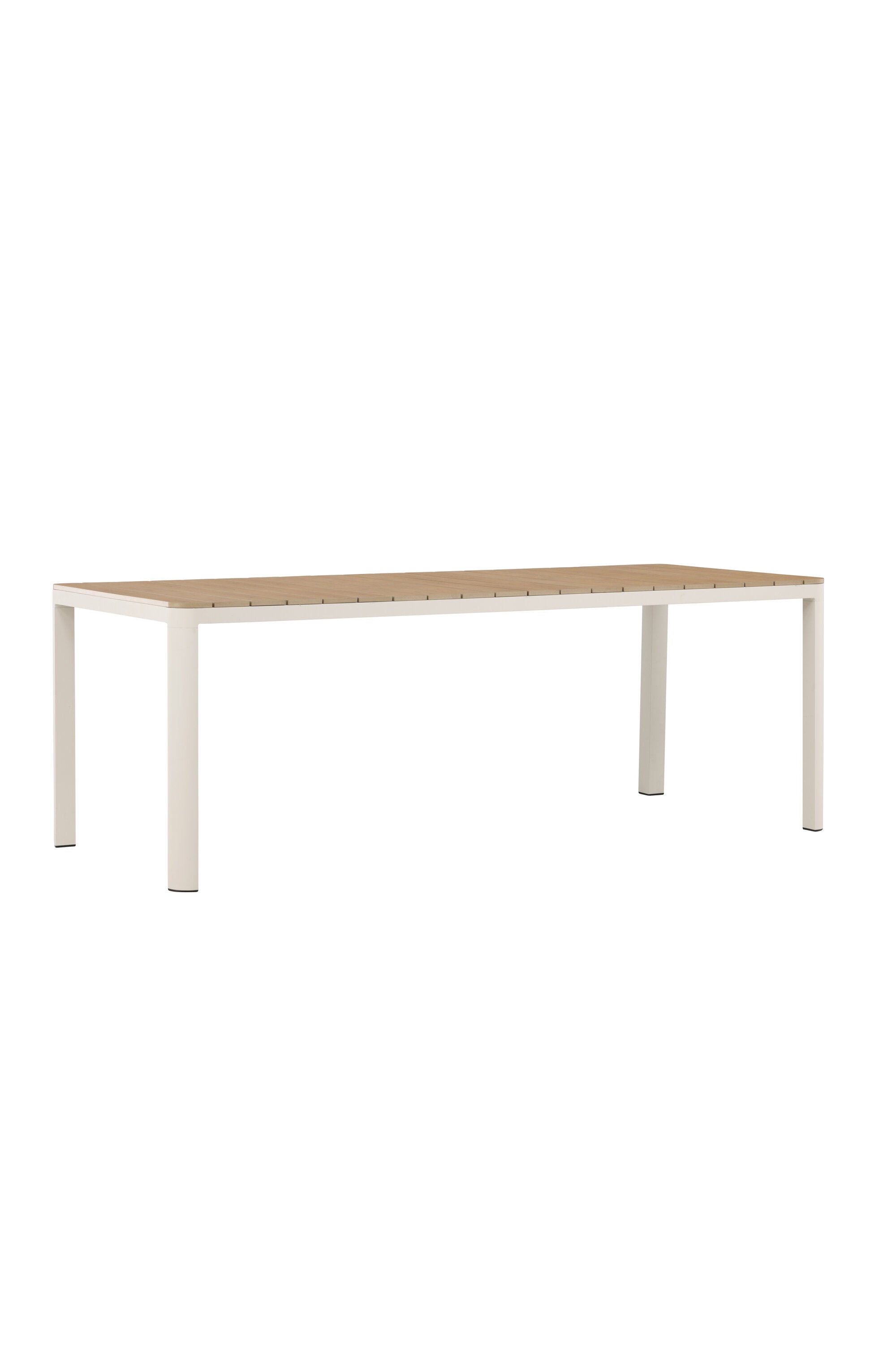Moderner rechteckiger Gartentisch Etna von Venture Home, robust, wetterfest, ideal für Terrasse und Garten, zeitloses Design.