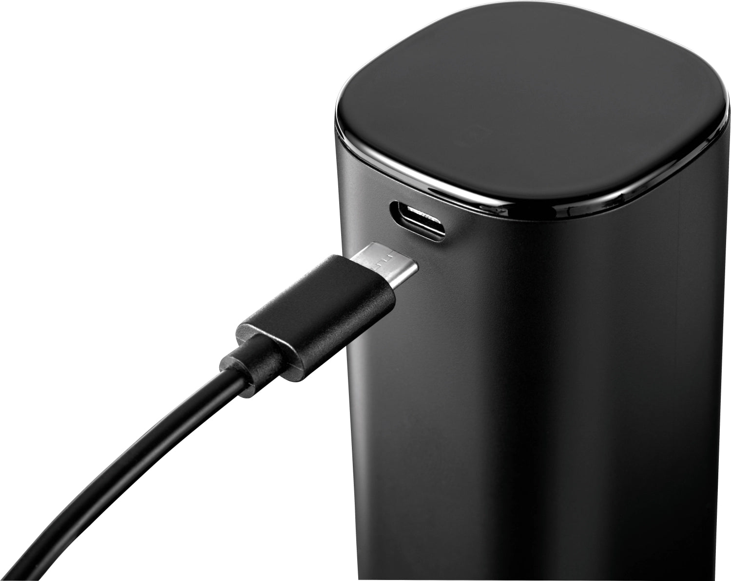 Eleganter elektrischer Weinöffner in Schwarz von Zwilling, ideal für müheloses Öffnen von Weinflaschen und stilvolles Küchendesign.