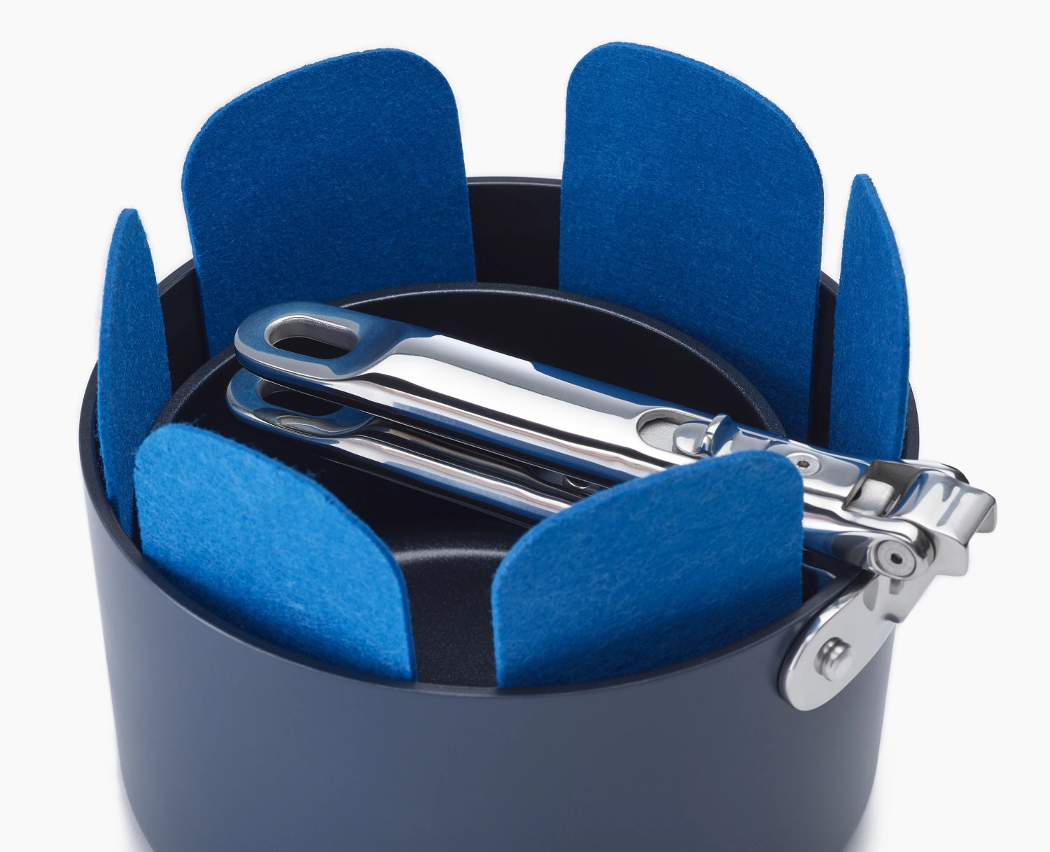 Innovatives 3er Set Pfannenschutz von Joseph Joseph, ideal zum Schutz Ihrer Töpfe und Pfannen vor Kratzern und Beschädigungen.