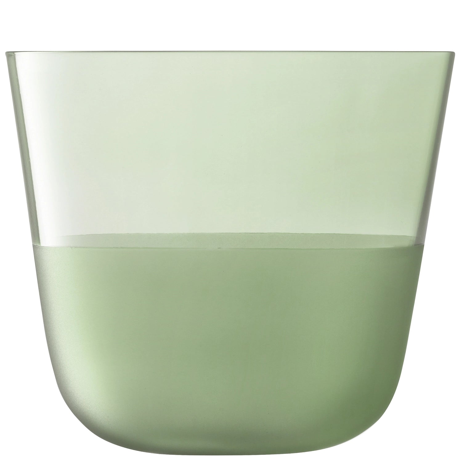 Zwei stilvolle Trinkbecher im modernen Moss-Grün, ideal für besondere Anlässe und den täglichen Gebrauch, aus hochwertigem Glas gefertigt.