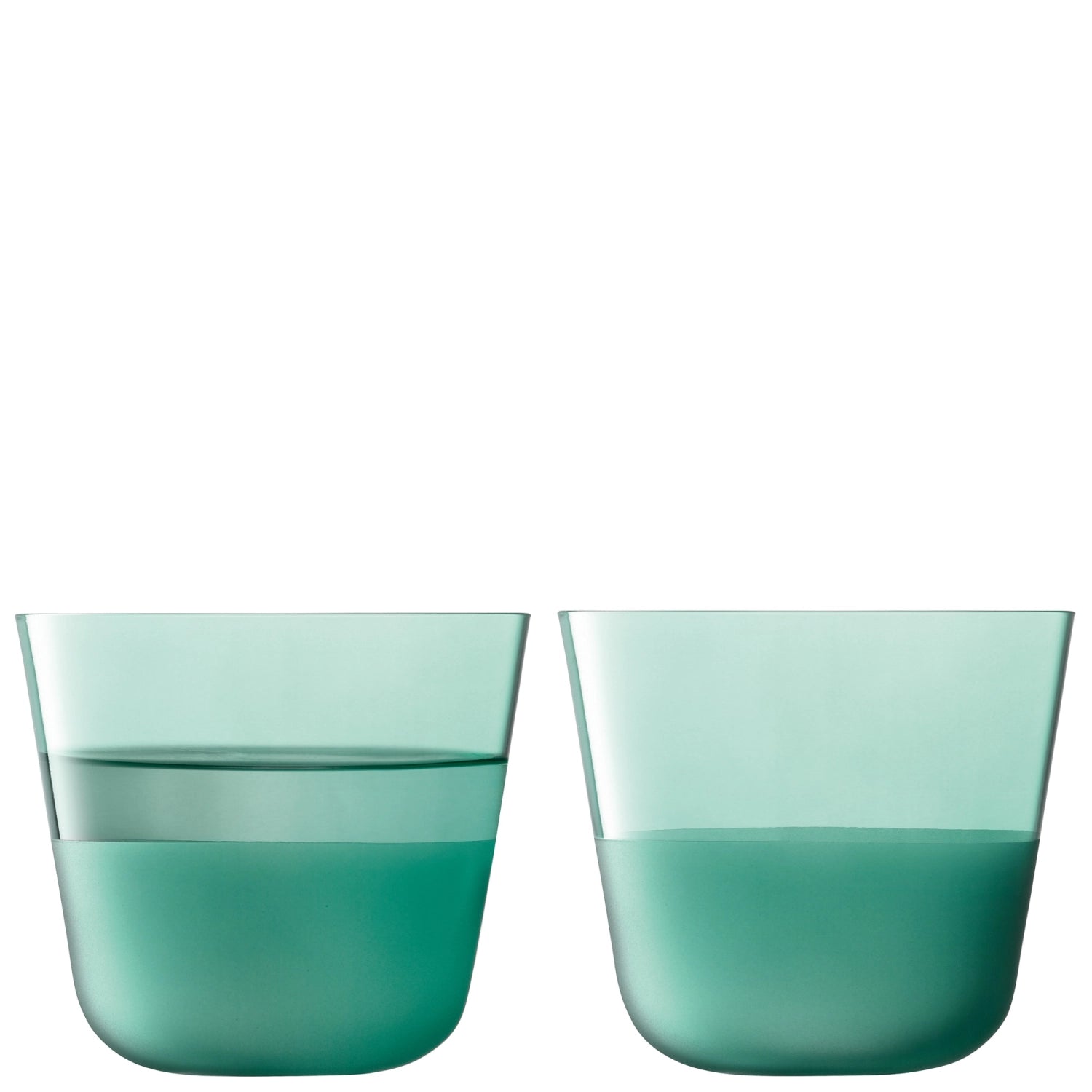 Modernes 2er Set Arc Contrast Trinkbecher in sanftem Ocean-Blau, ideal für besondere Anlässe und den täglichen Gebrauch.