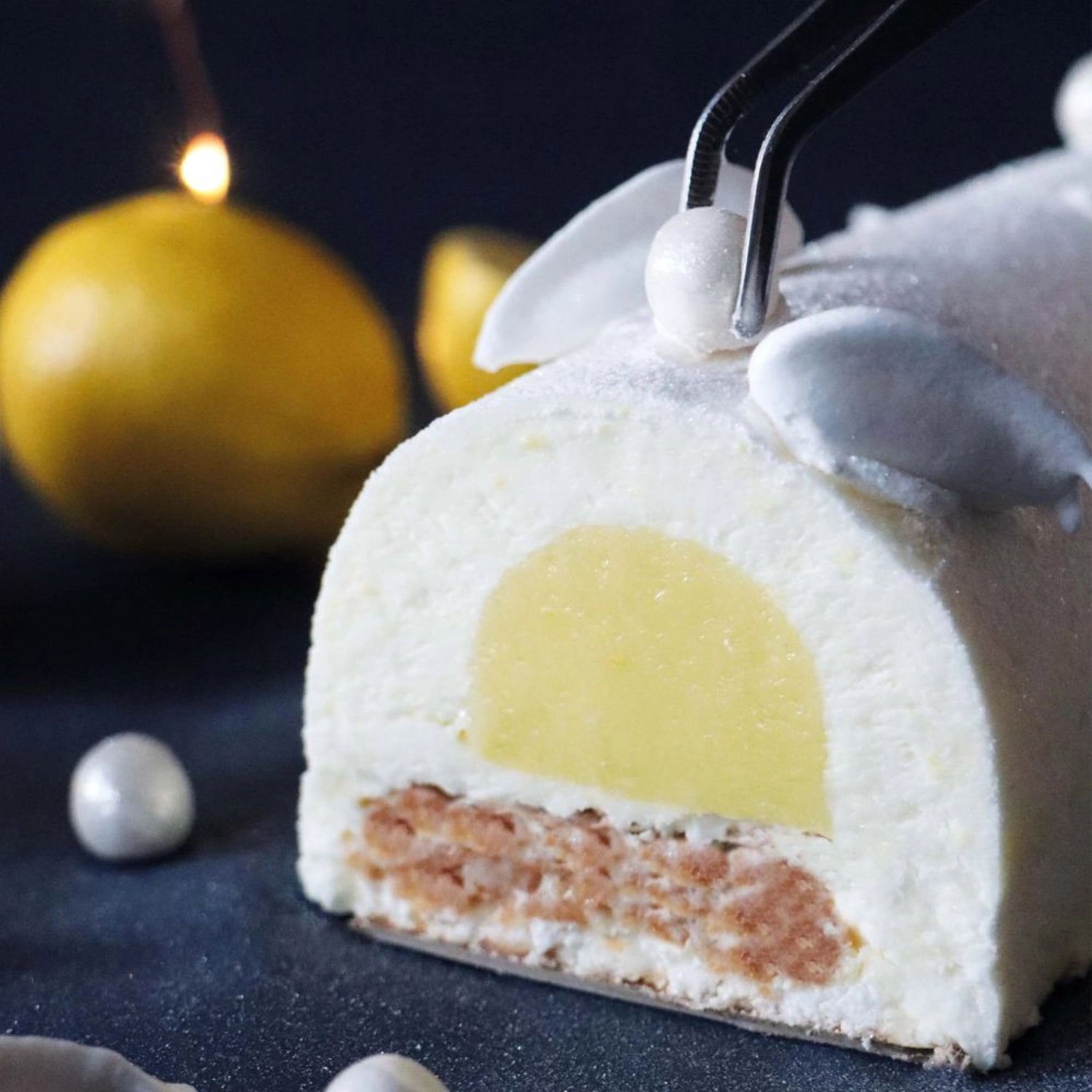 Zwei hochwertige Bûche Backformen von Scrap Cooking, ideal für kreative Kuchen und festliche Desserts in verschiedenen Formen.