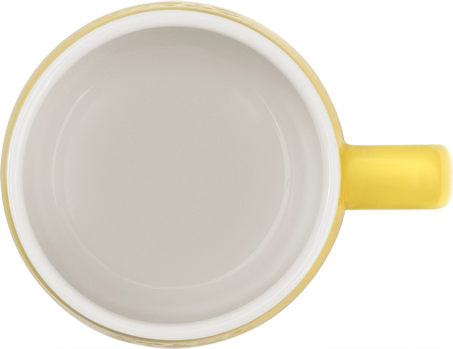 Helle, fröhliche Tasse Citron S 250ml aus hochwertiger Keramik von Staub, ideal für warme Getränke und ein stilvolles Ambiente.