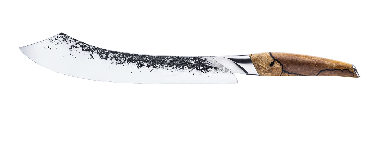 Hochwertiges Katai Metzgermesser 25cm von Forged, ideal für präzises Schneiden von Fleisch und Gemüse, mit komfortablem, rutschfestem Griff.