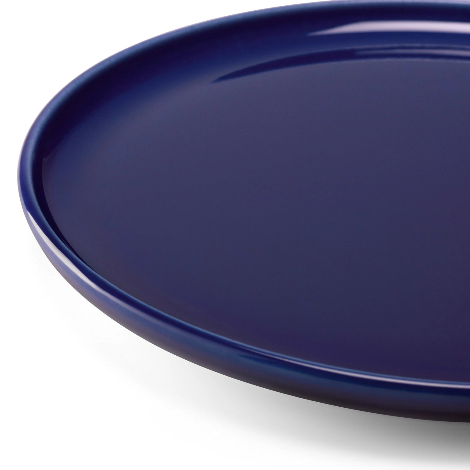 Elegantes 2er Set flacher Teller in strahlendem Cobalt, 17 cm Durchmesser, perfekt für ansprechende Tischdekoration und festliche Anlässe.